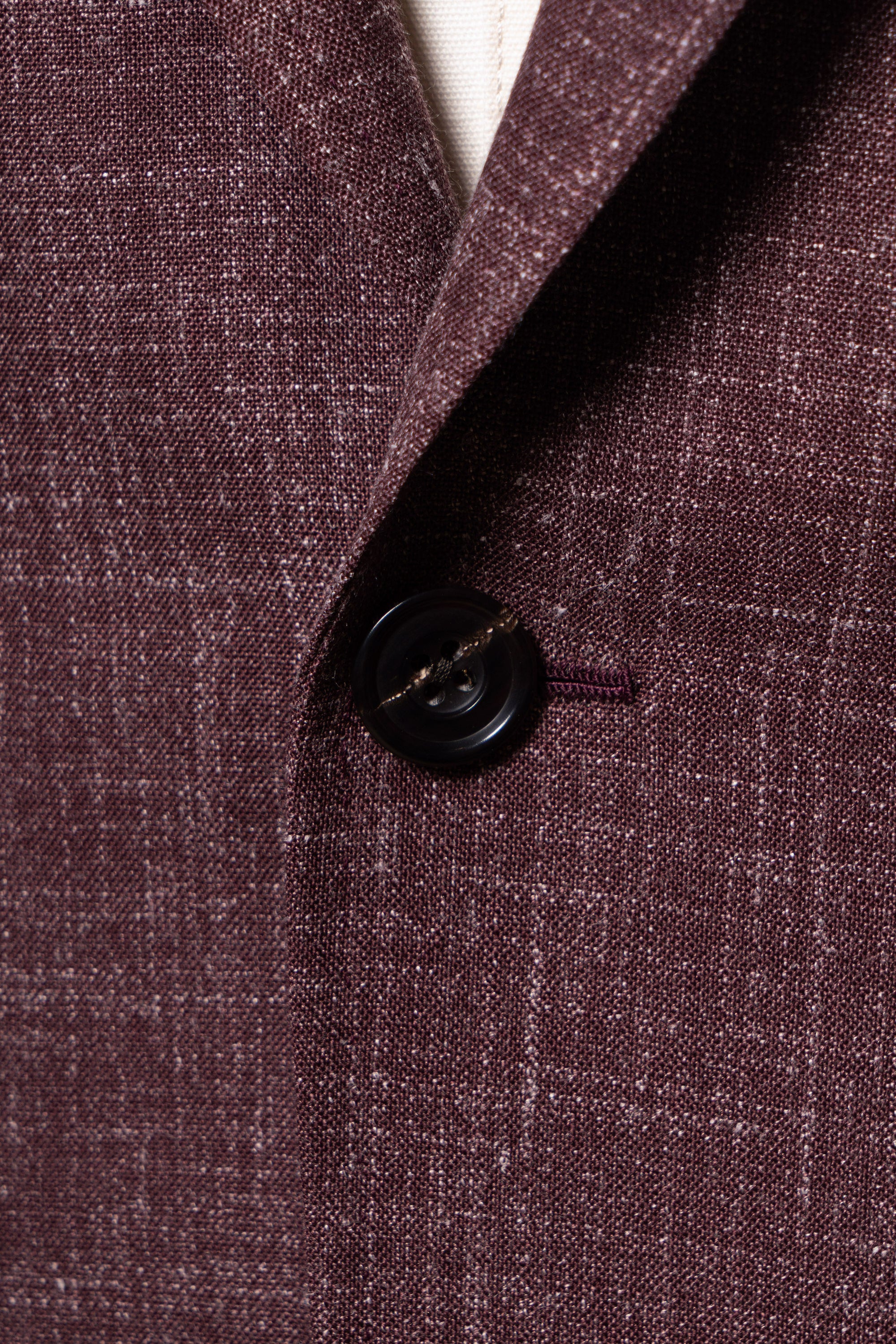 MTO Rust Silk Linen Wool Jacket #768