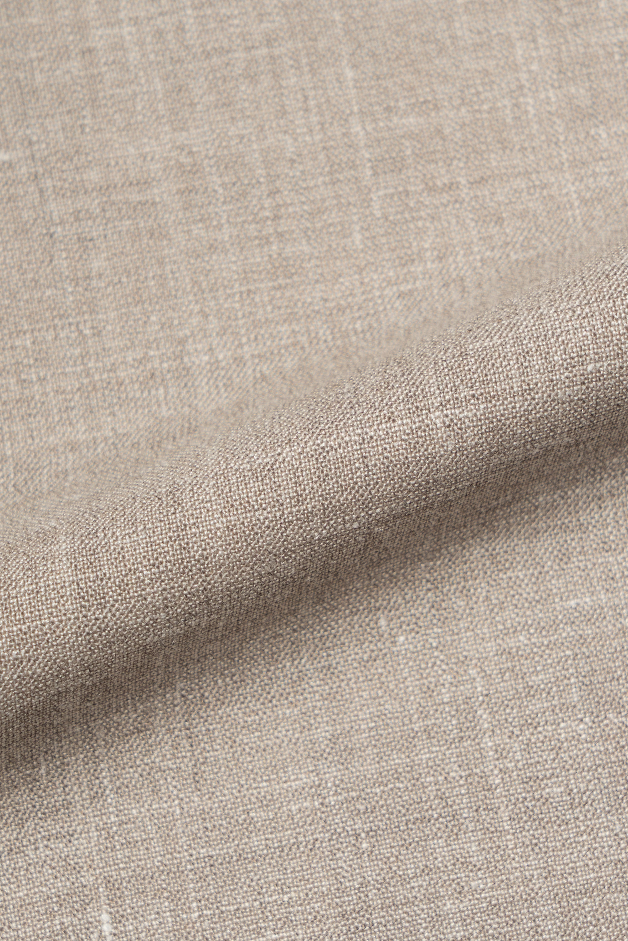 Sand Silk Linen Wool Bomber Jacket #264