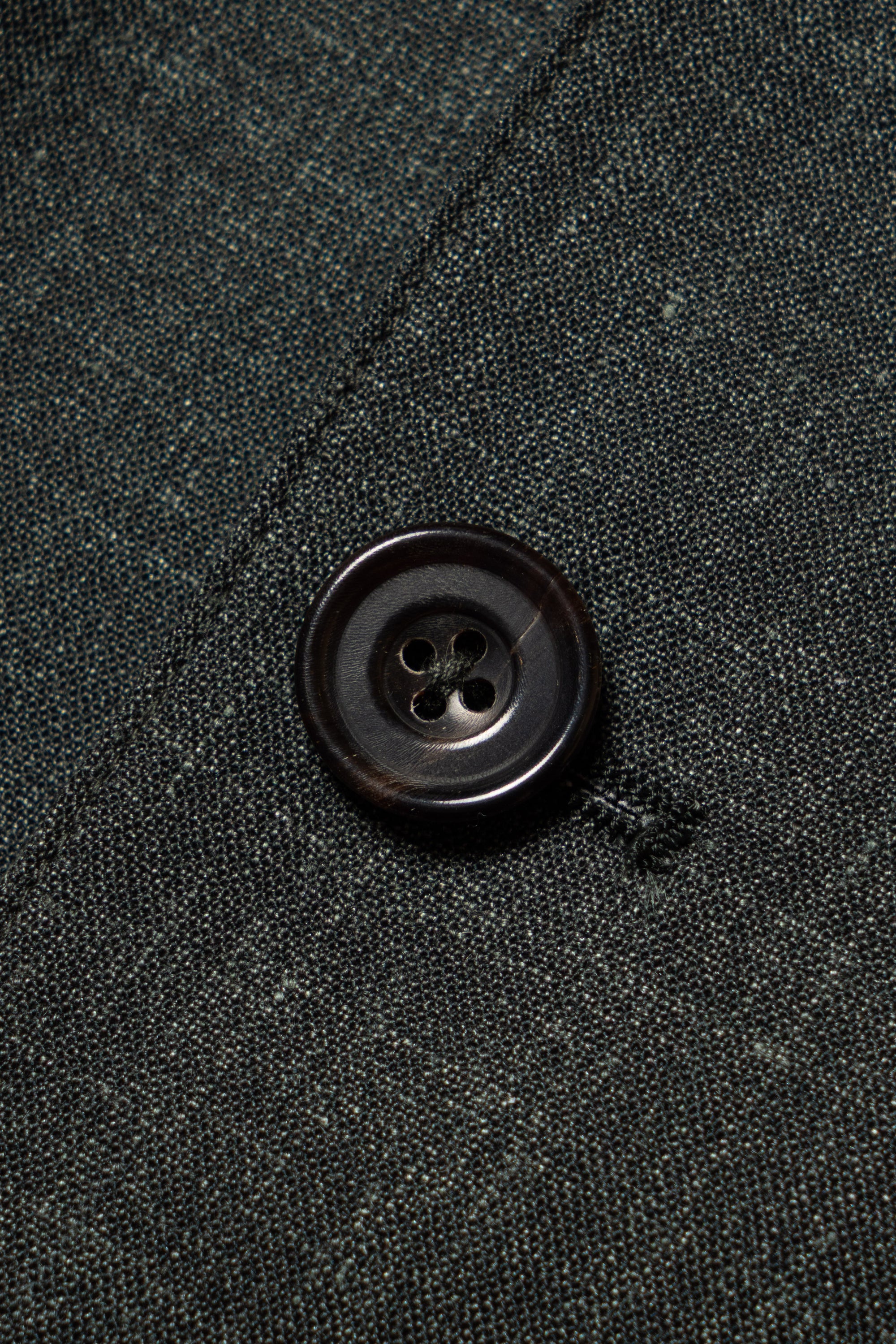 Turquoise Silk Linen Wool Earl Jacket #260