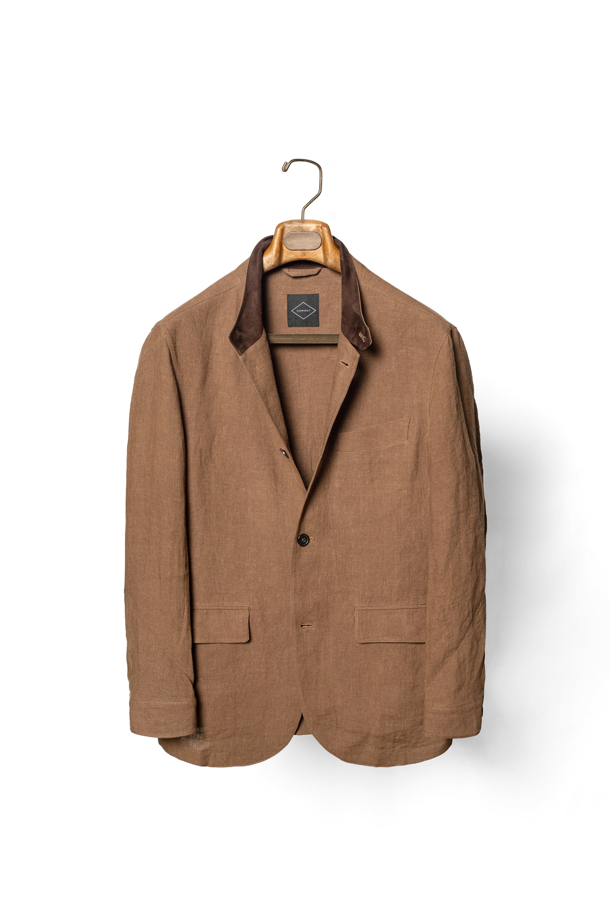 Brown Hemp Earl Jacket #282