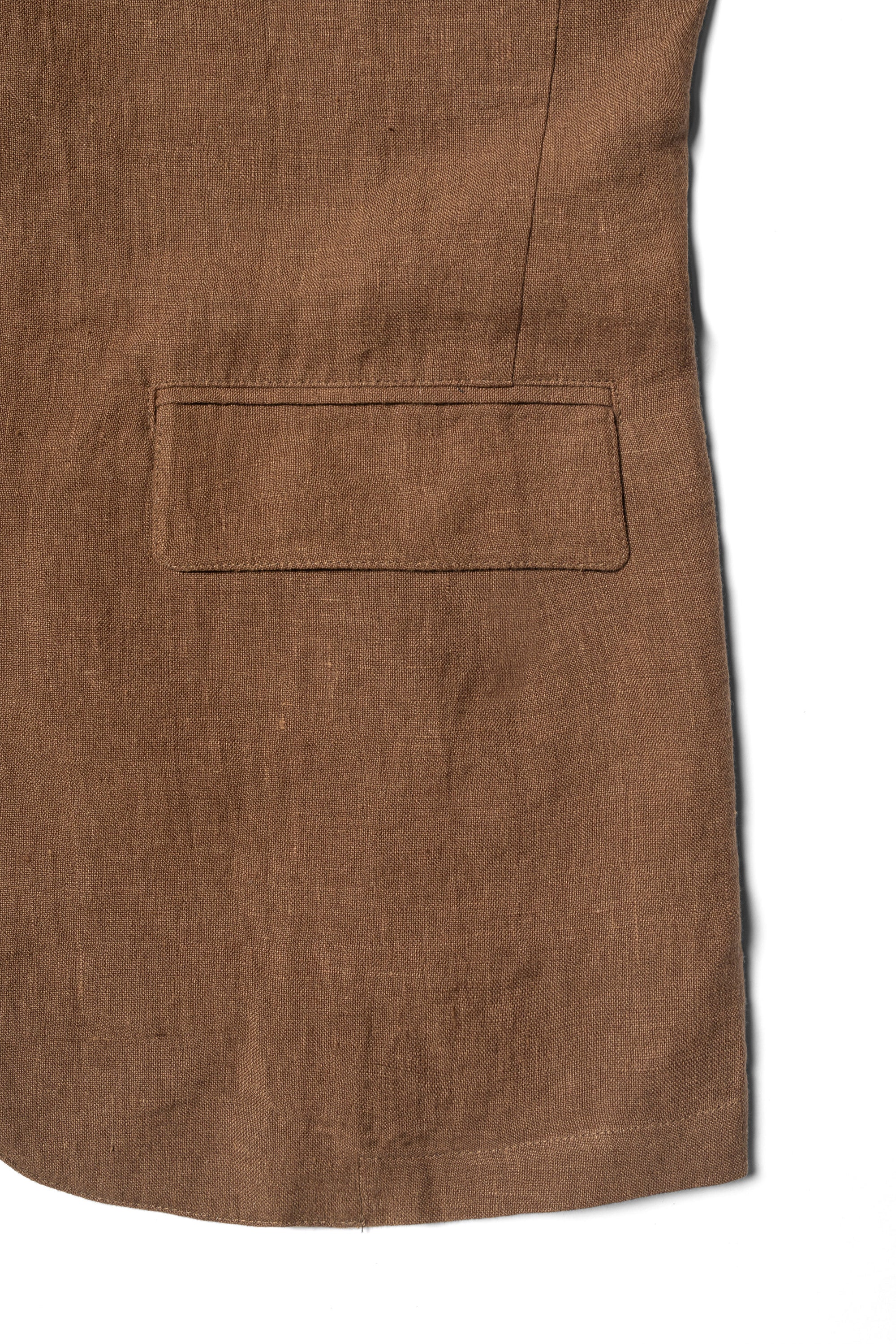 Brown Hemp Earl Jacket #282