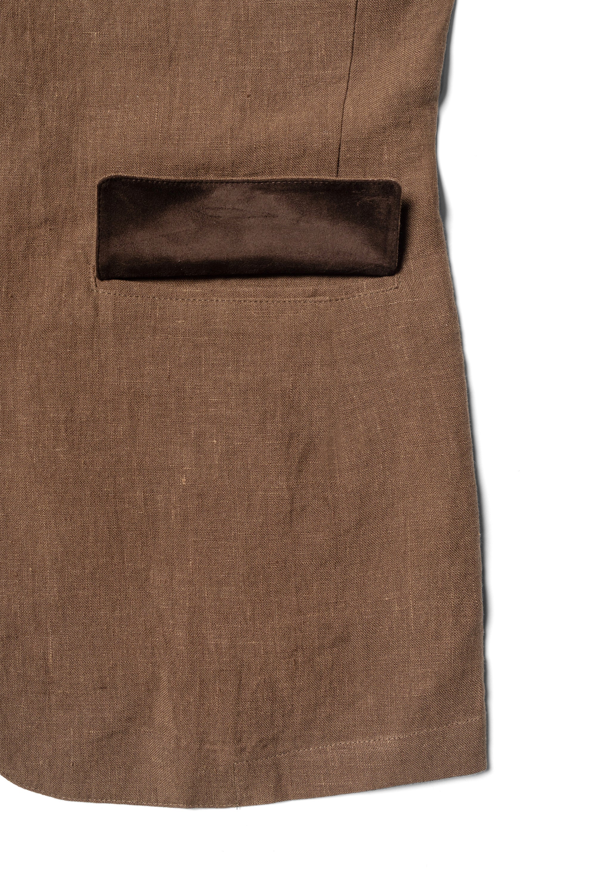 Brown Hemp Earl Jacket #282