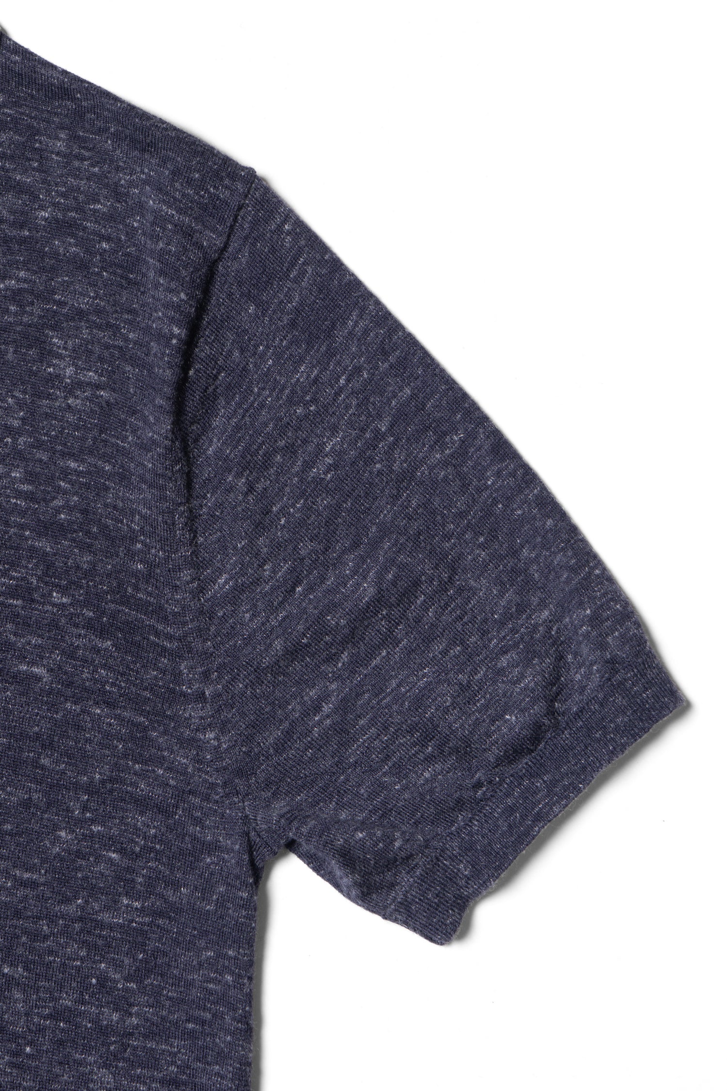 Wool Silk Hemp Knitted Polo