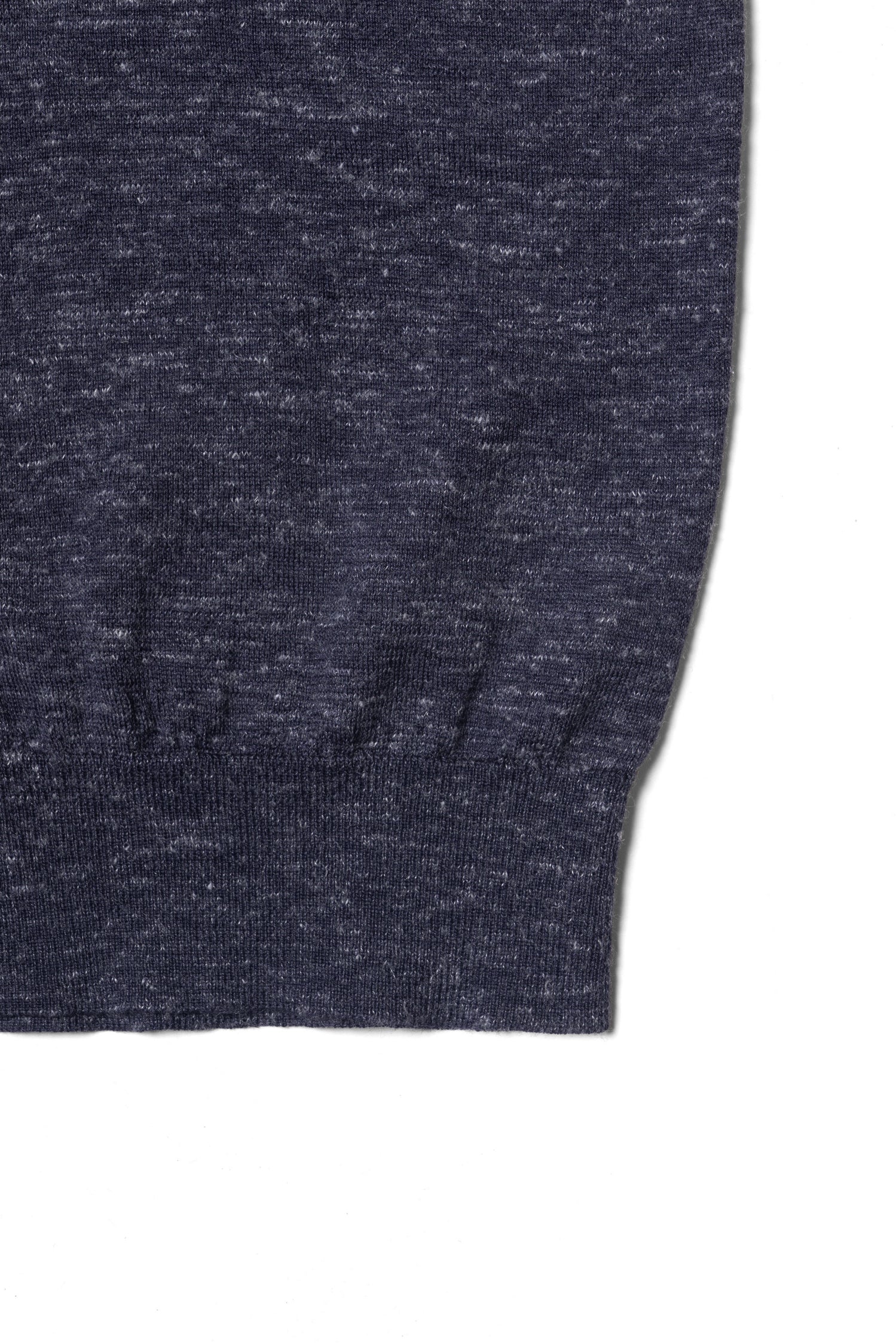 Wool Silk Hemp Knitted Polo