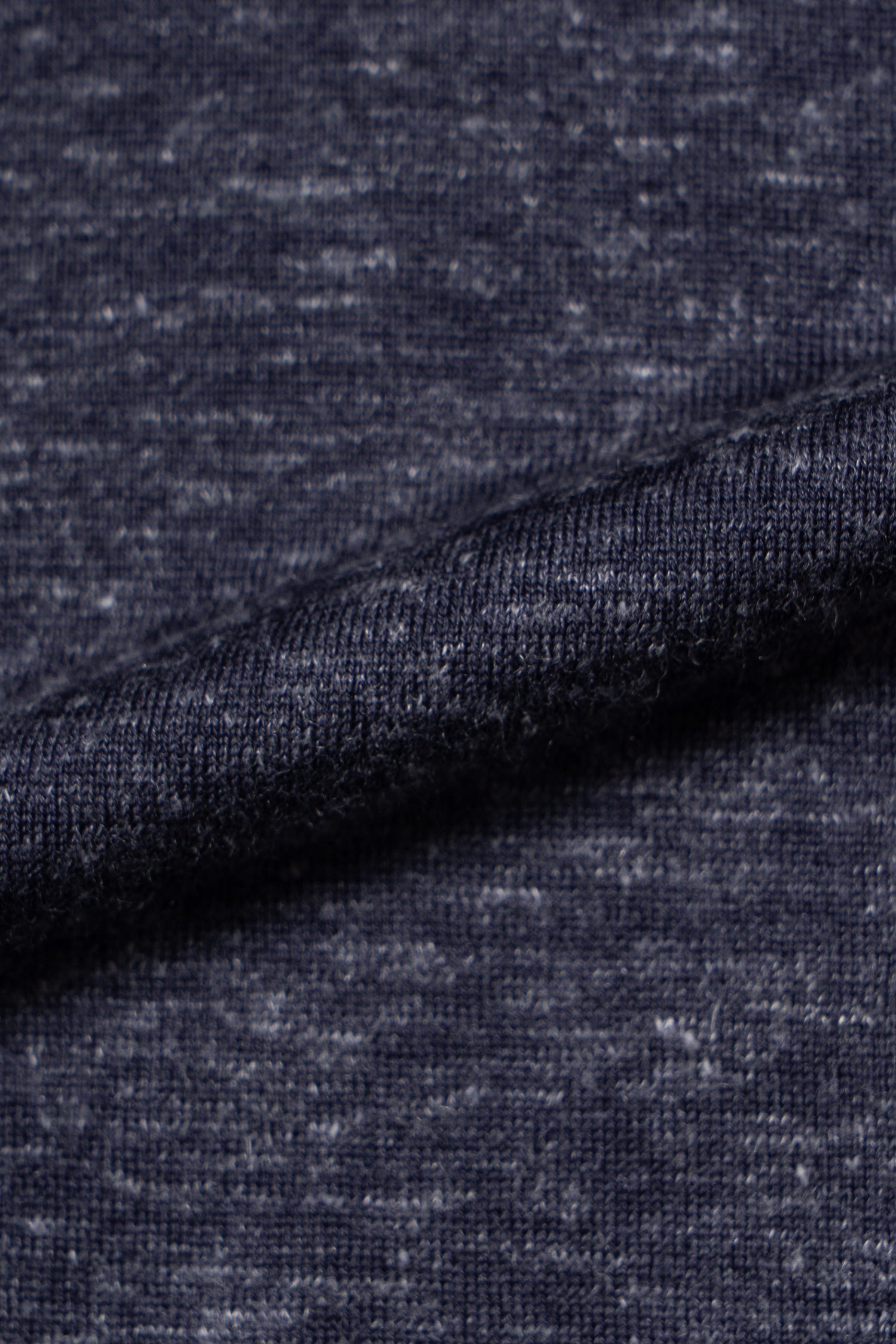 Wool Silk Hemp Knitted Polo