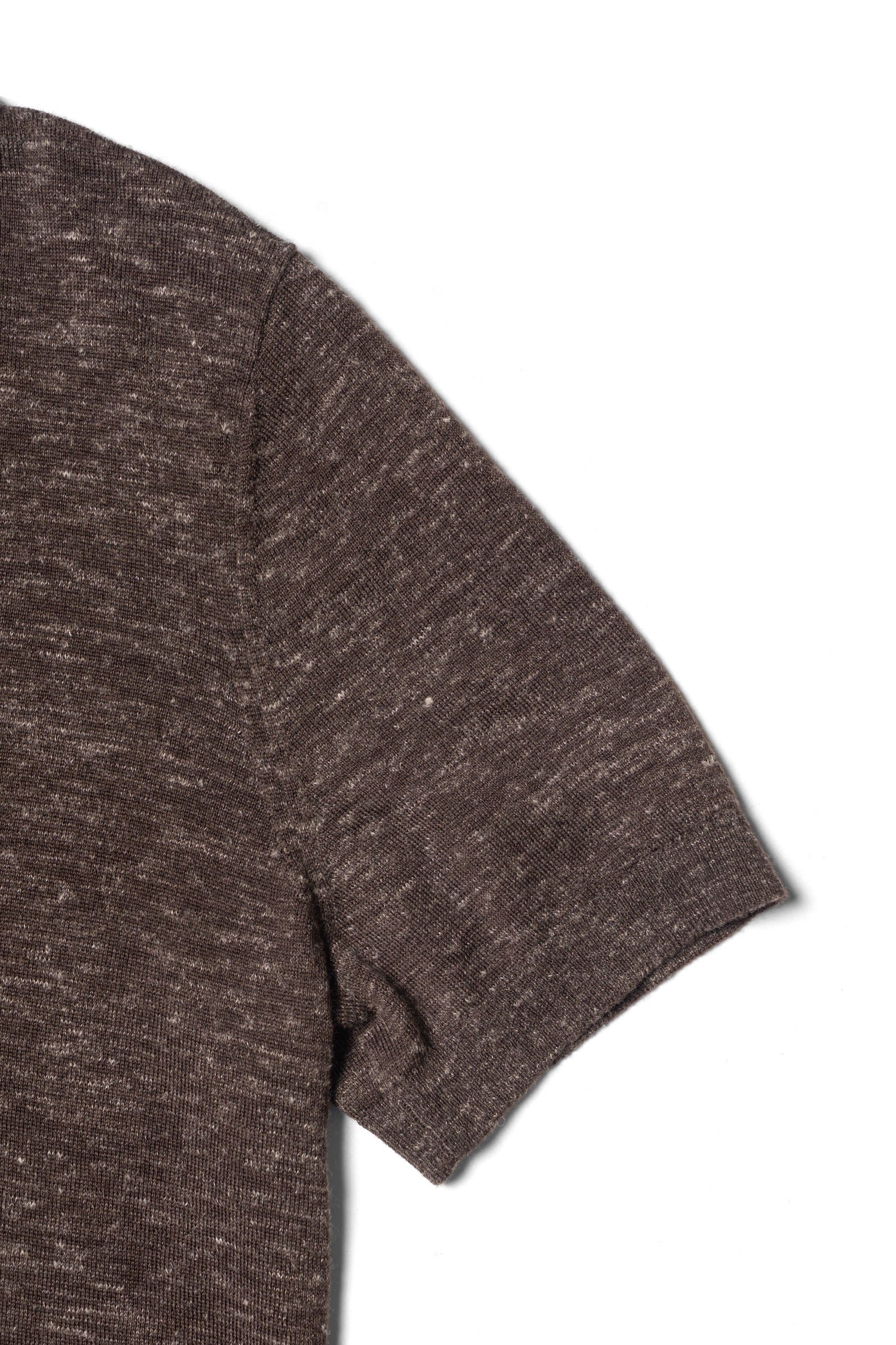 Wool Silk Hemp Knitted Polo