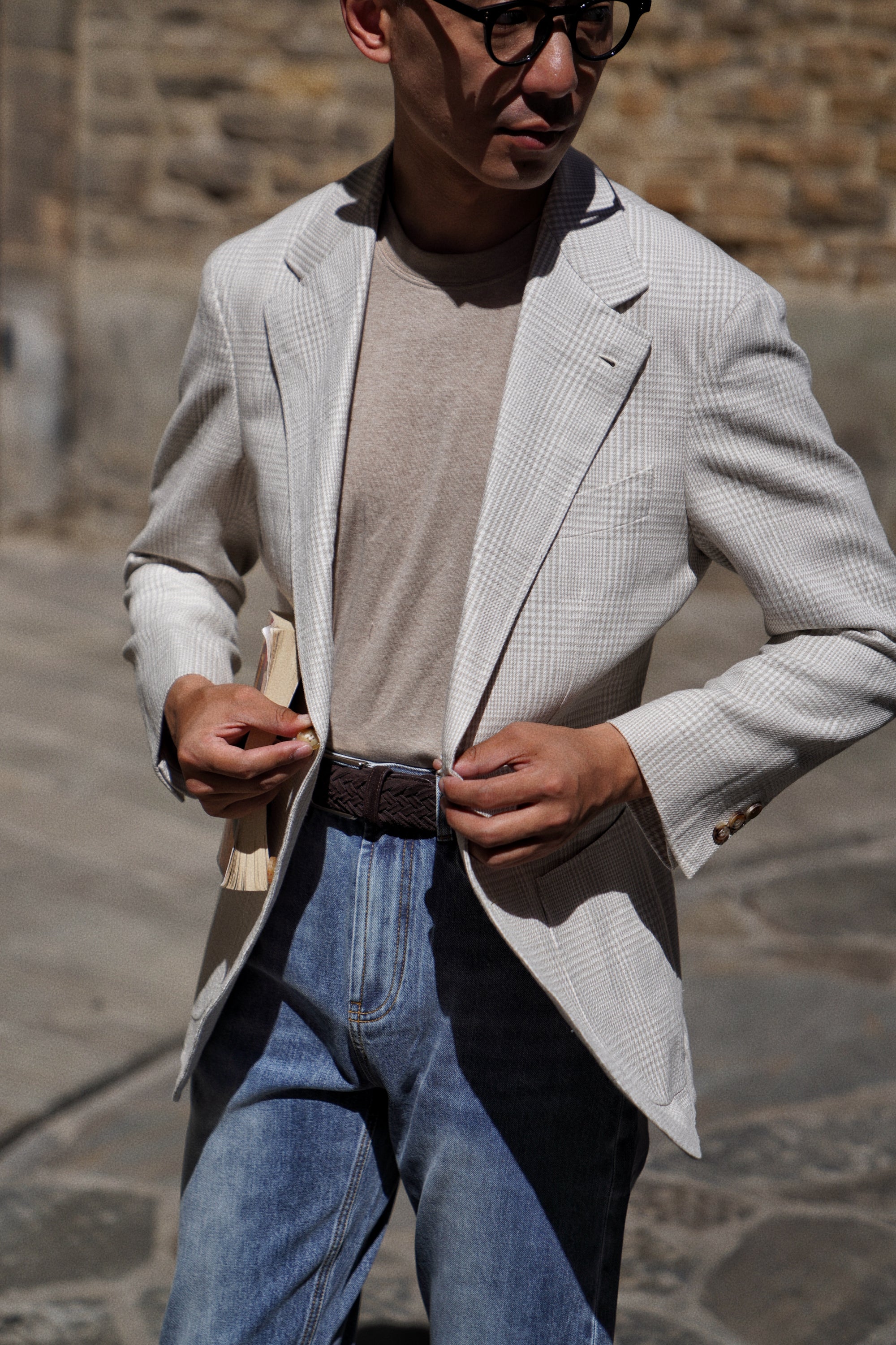 Glen Check "Capri Tweed" Sport Coat Collection #617-621