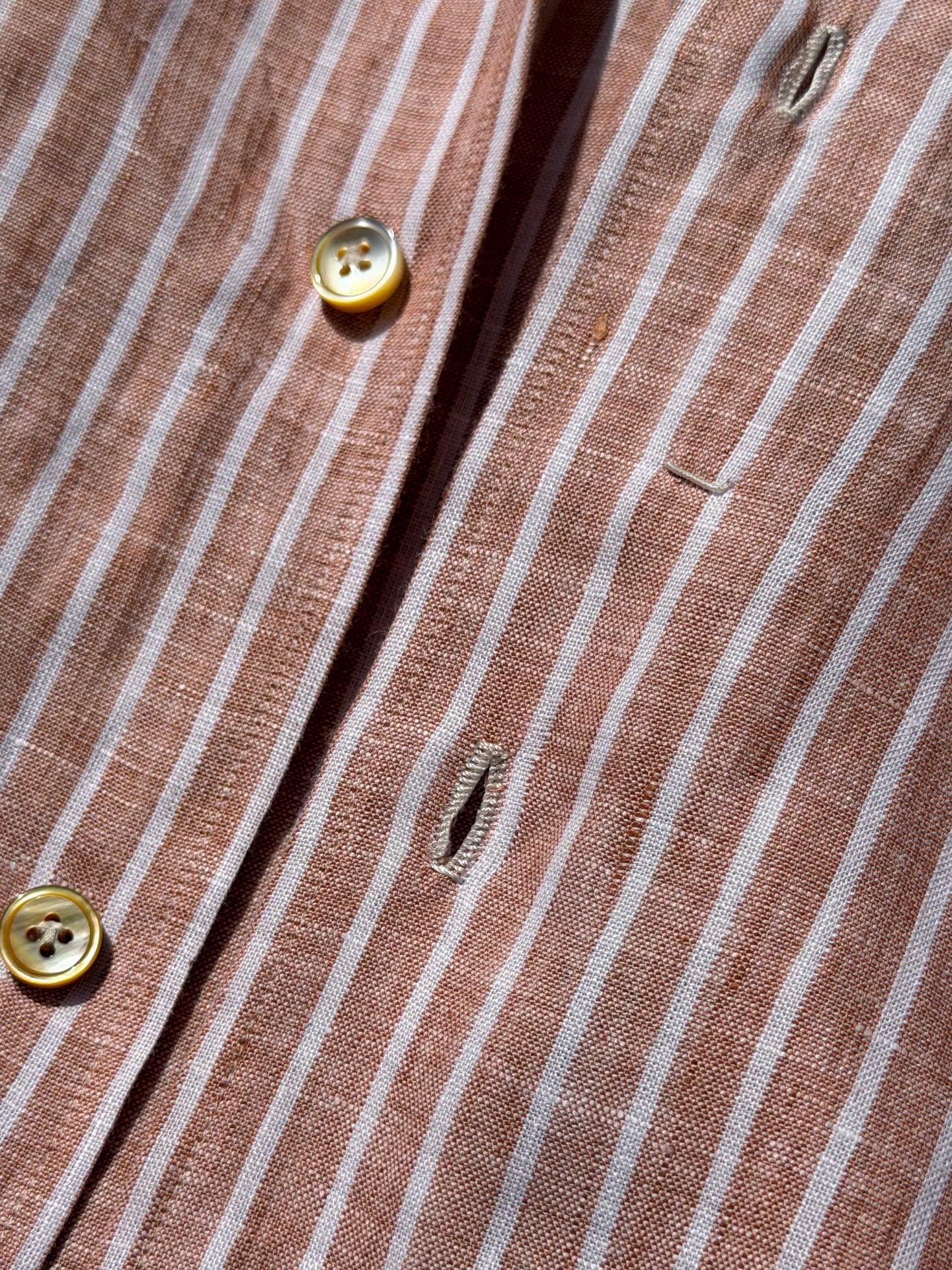 MTO Solbiati “Street Lino” Hand Stitched Linen Shirt