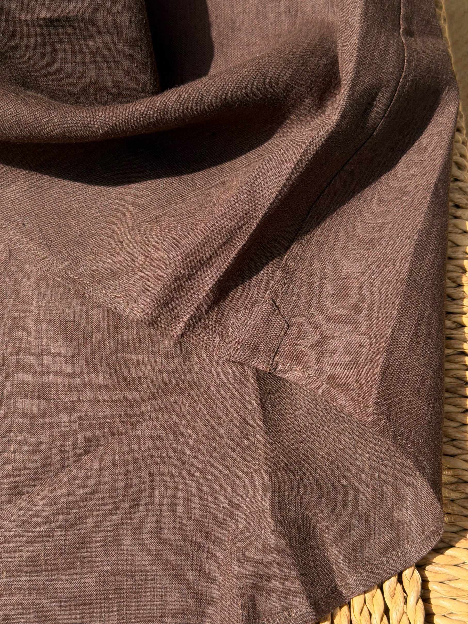 MTO Solbiati “Street Lino” Hand Stitched Linen Shirt