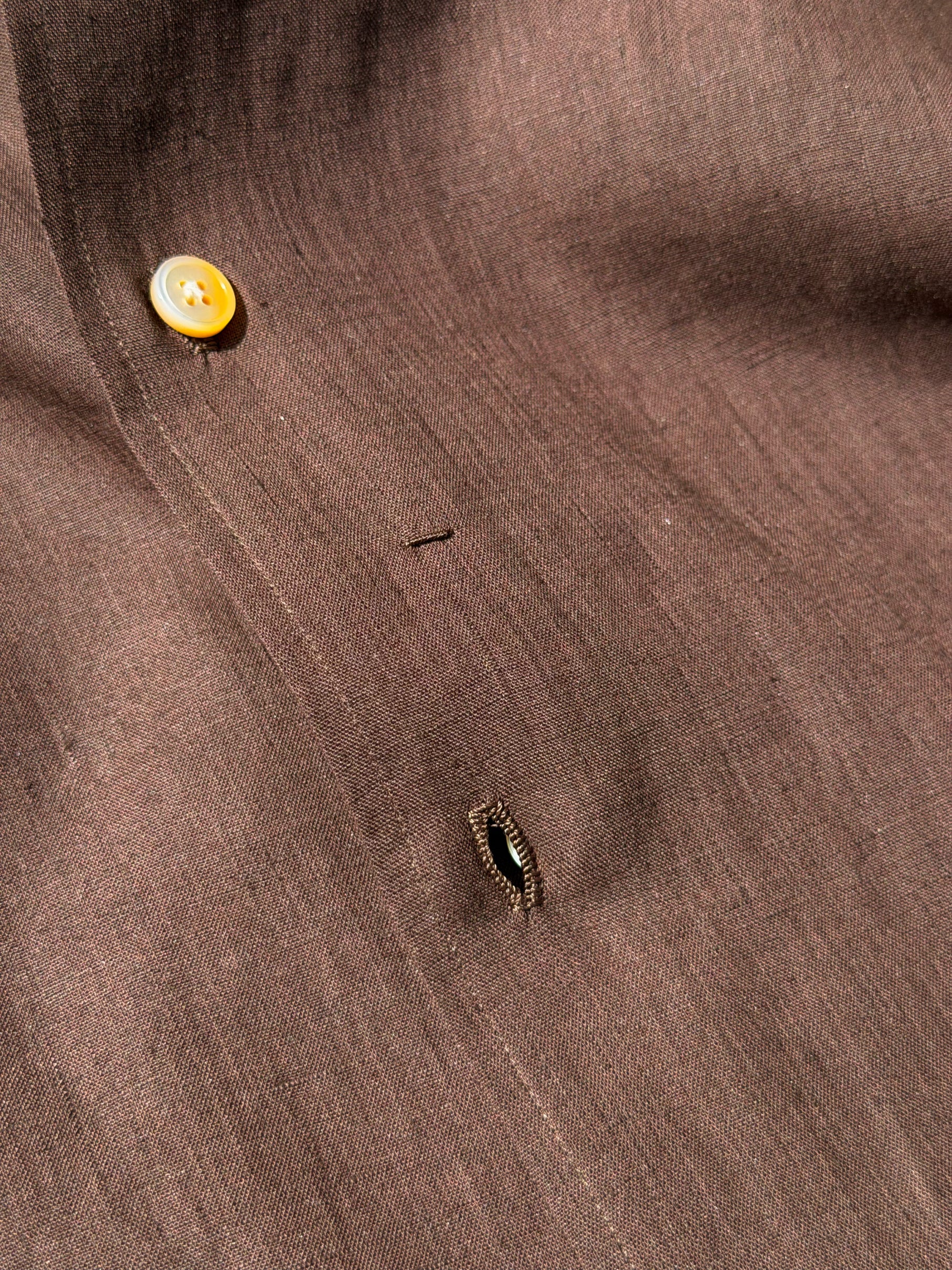 MTO Solbiati “Street Lino” Hand Stitched Linen Shirt