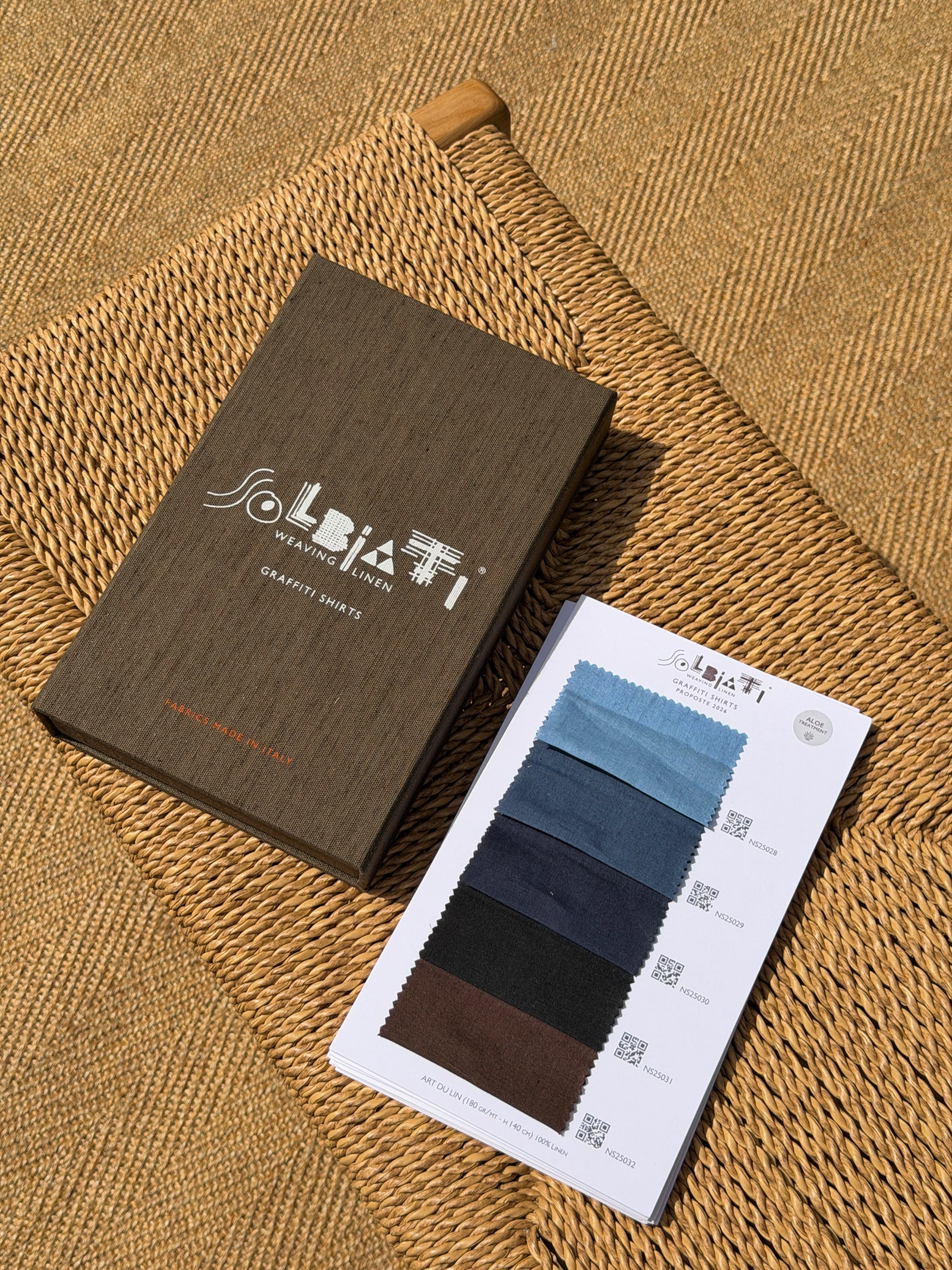 MTO Solbiati “Street Lino” Hand Stitched Linen Shirt