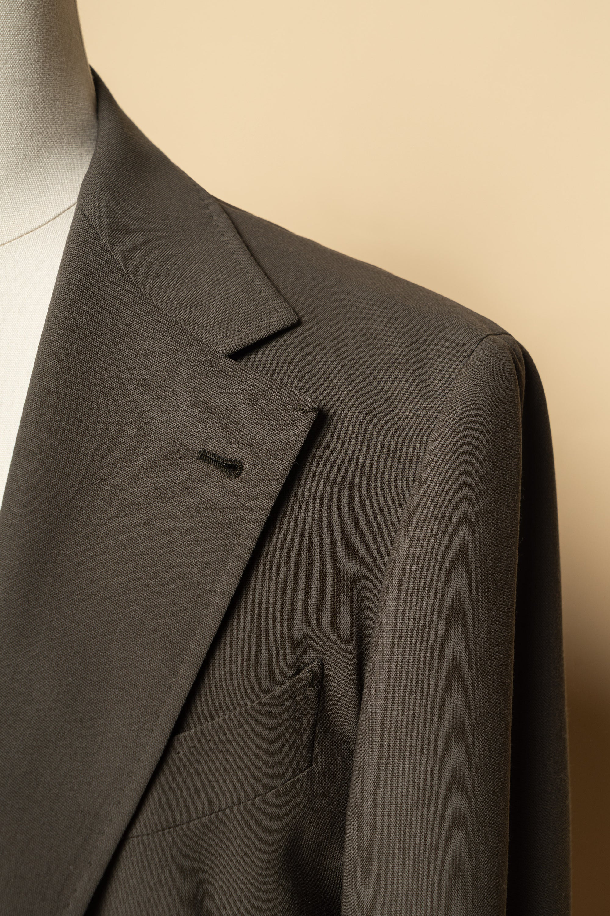 MTO Military 140s Open Weave Wool Suit #750