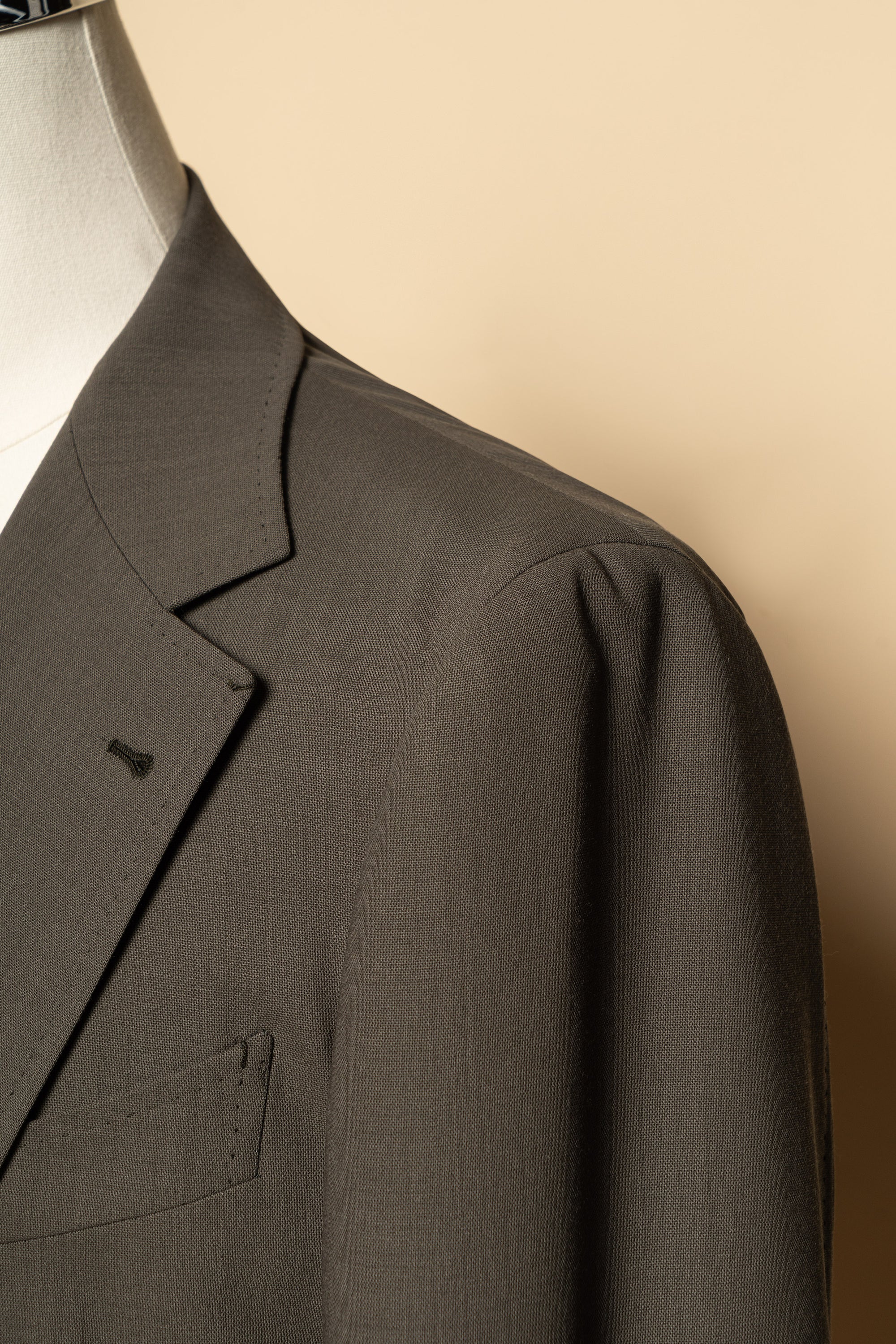 MTO Military 140s Open Weave Wool Suit #750