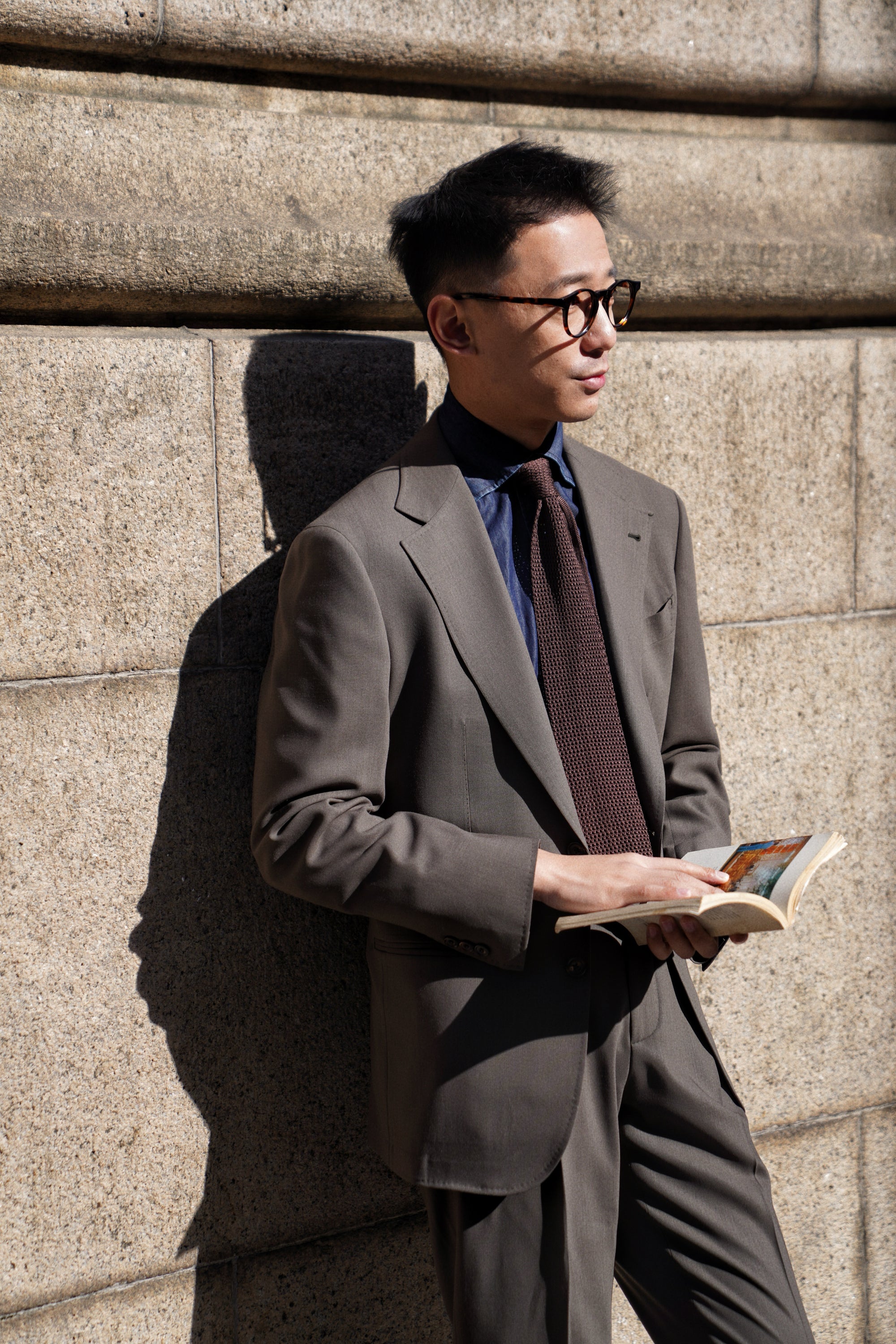 MTO Military 140s Open Weave Wool Suit #750