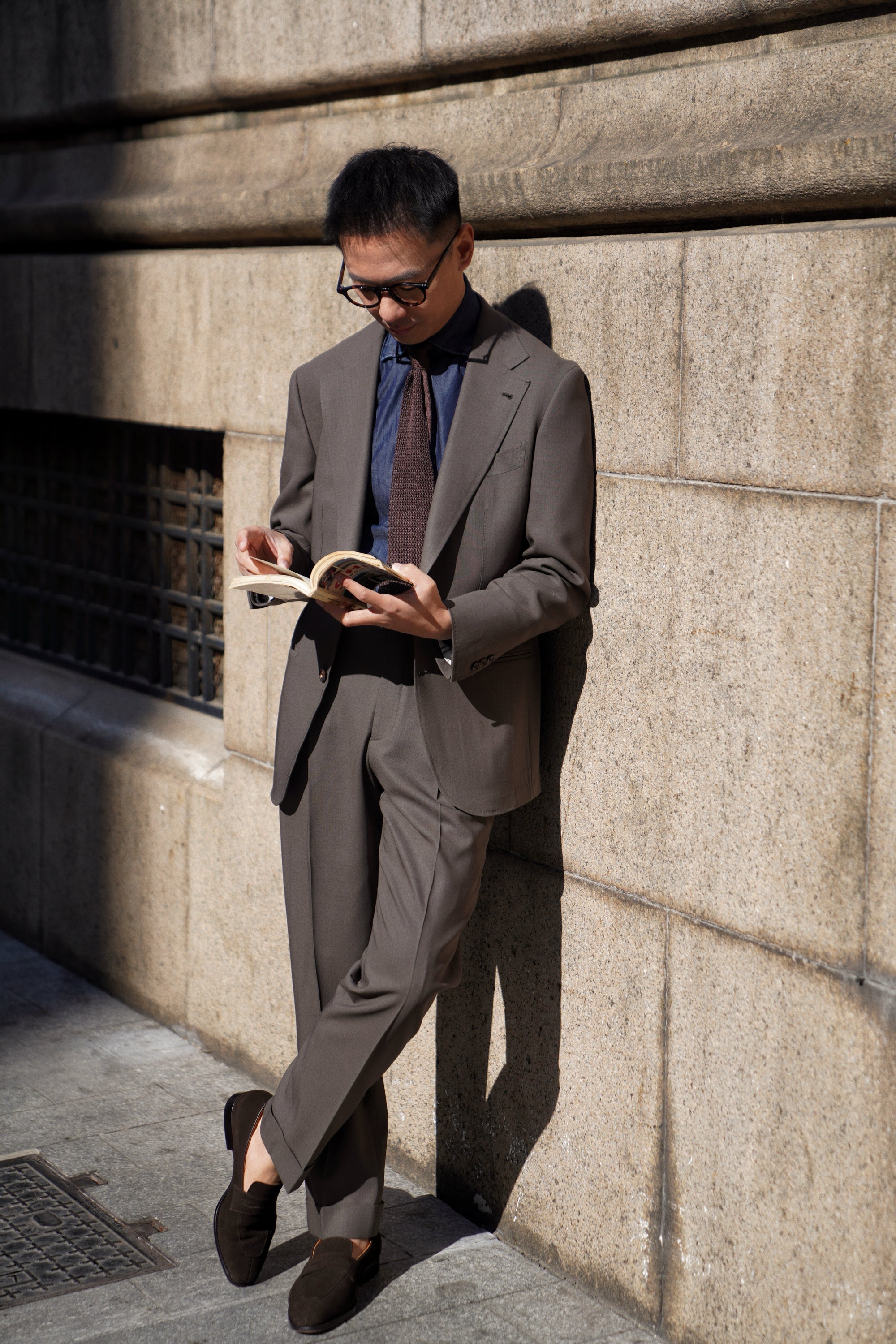 MTO Military 140s Open Weave Wool Suit #750
