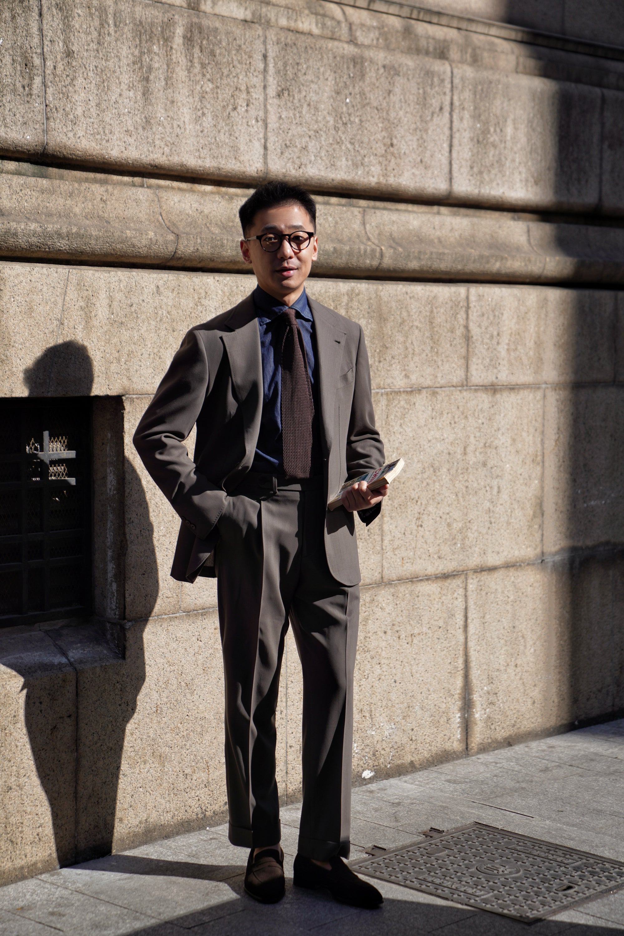 MTO Military 140s Open Weave Wool Suit #750