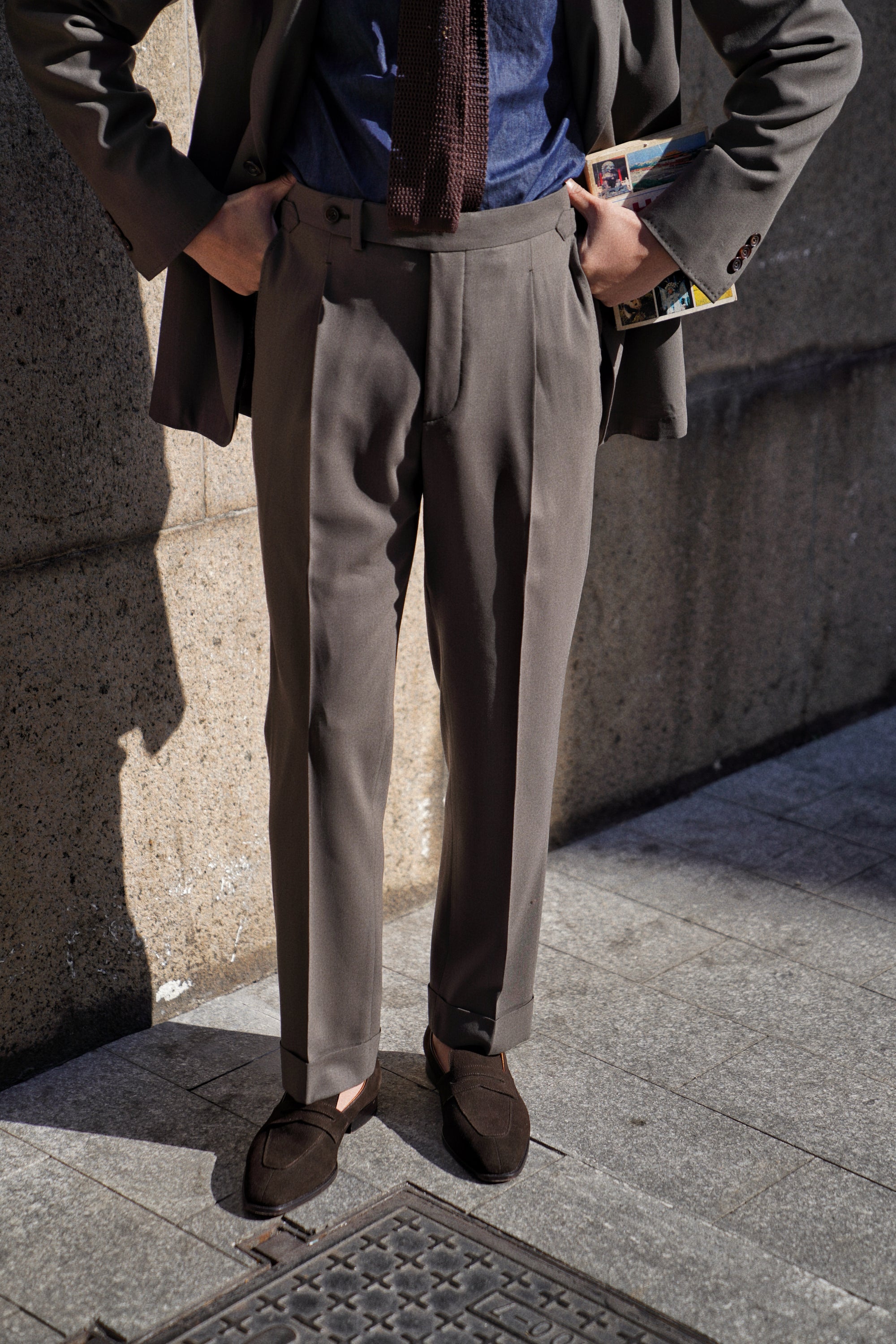 MTO Military 140s Open Weave Wool Suit #750