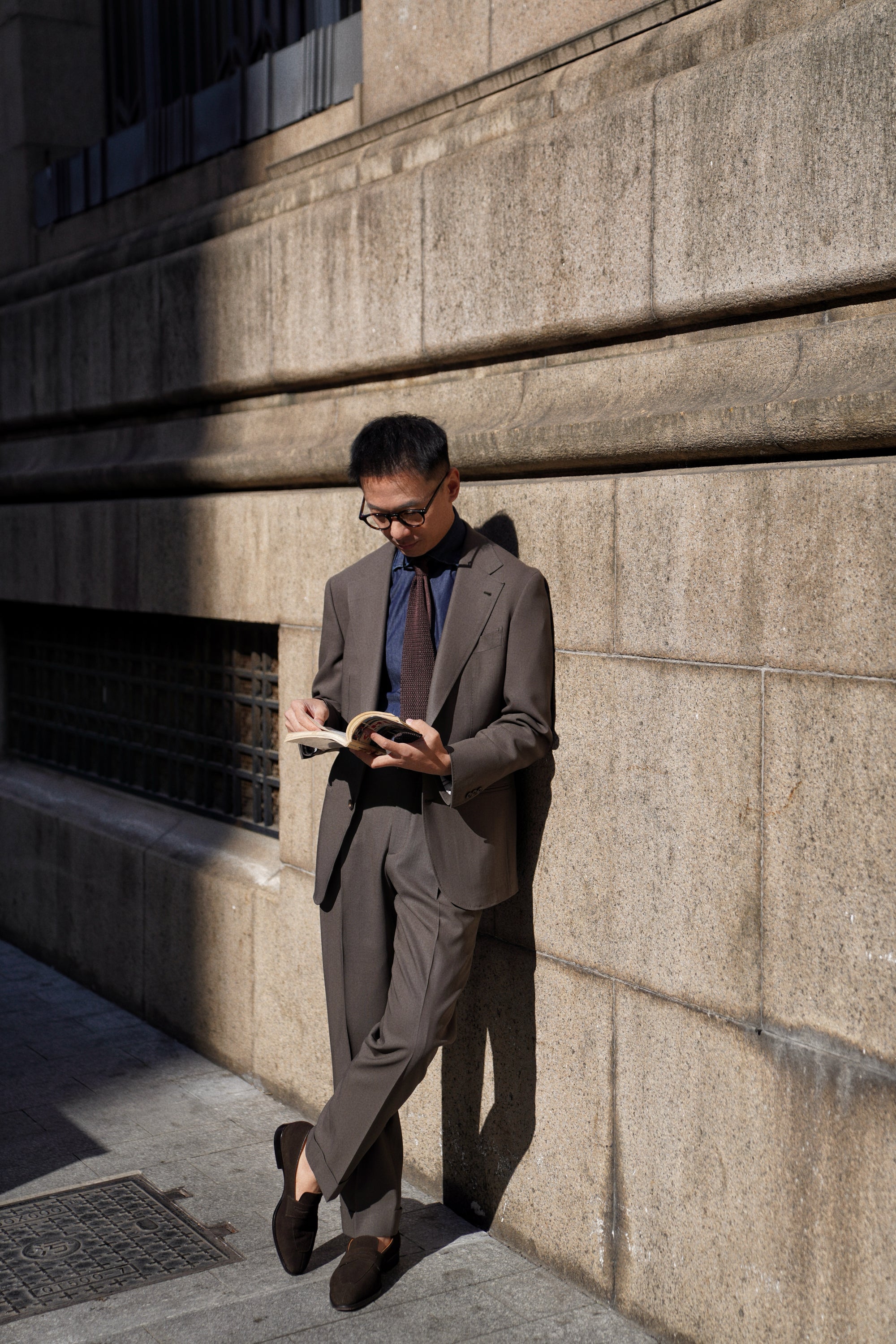 MTO Military 140s Open Weave Wool Suit #750