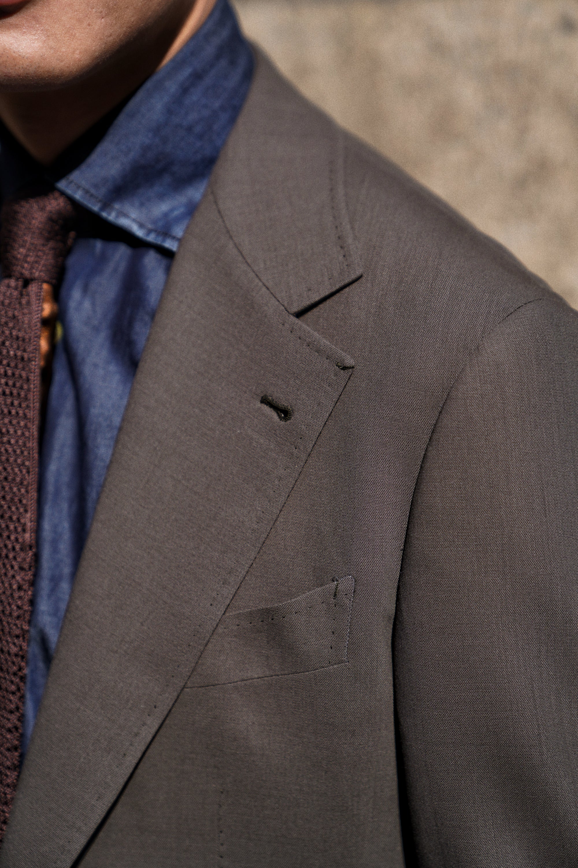 MTO Military 140s Open Weave Wool Suit #750