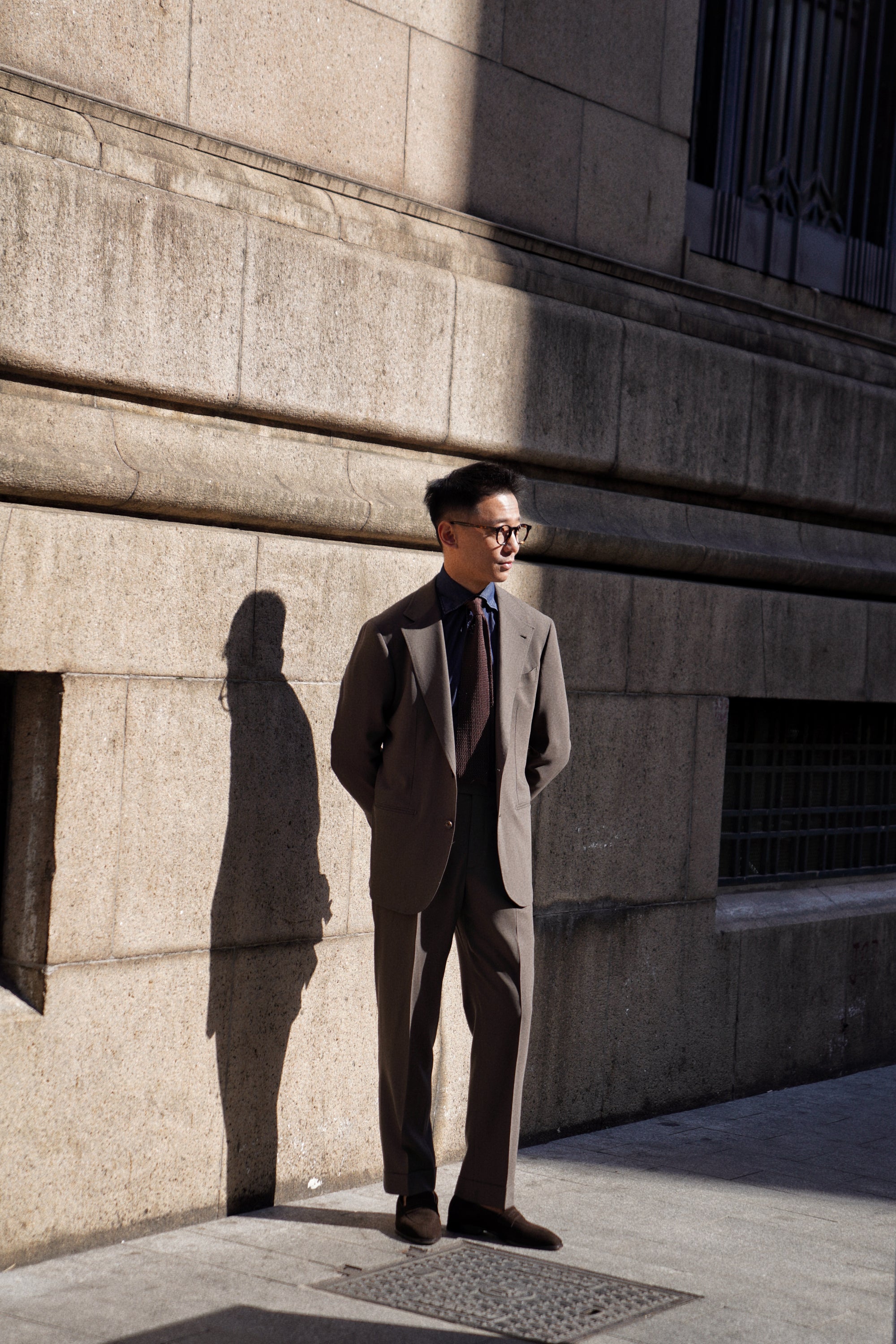MTO Military 140s Open Weave Wool Suit #750