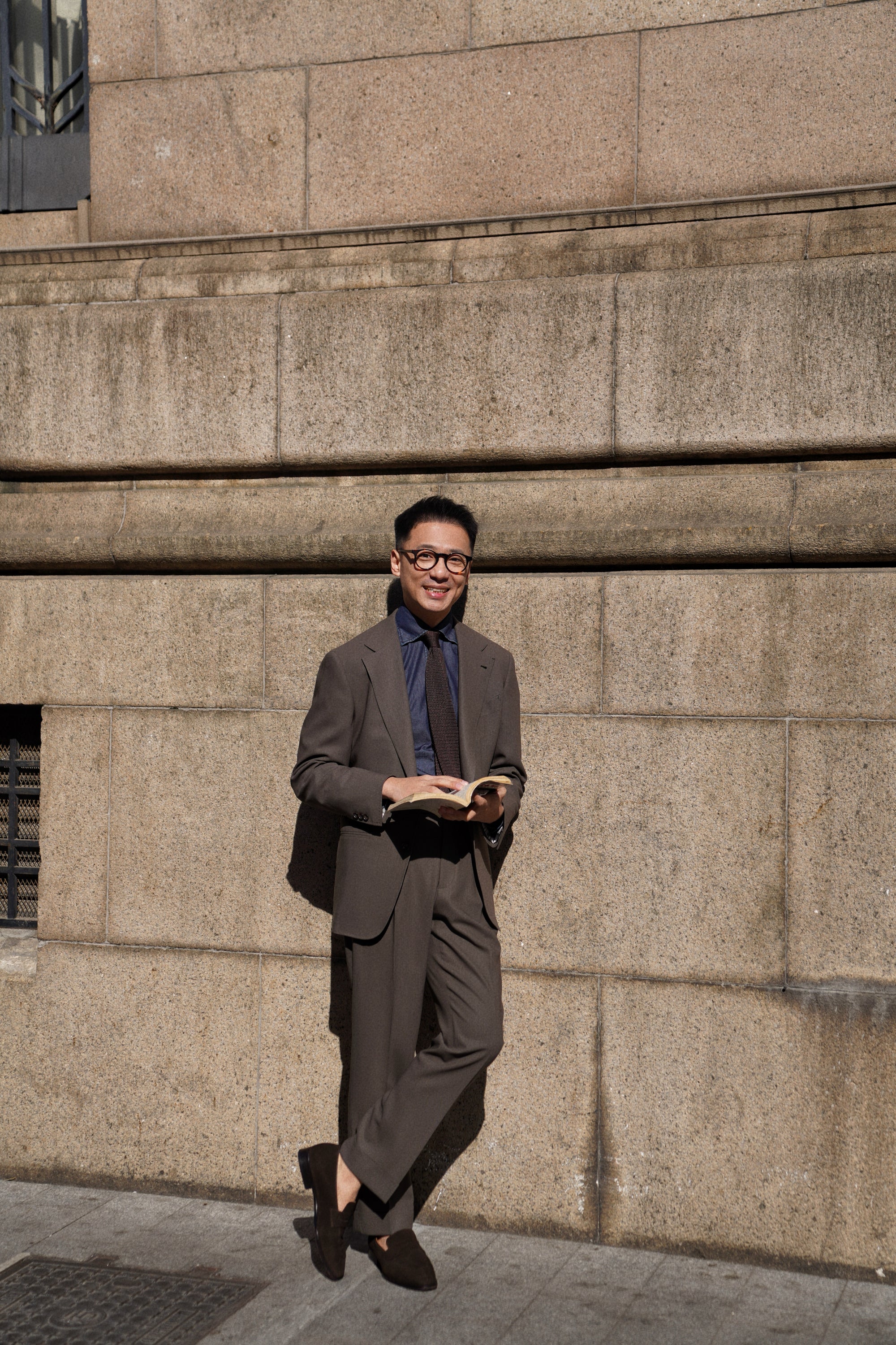 MTO Military 140s Open Weave Wool Suit #750