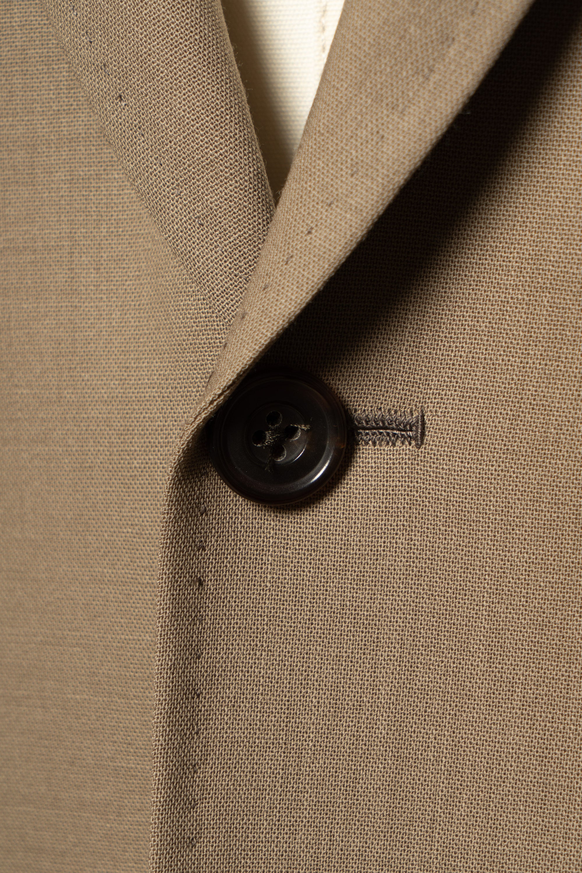 MTO Olive 140s Open Weave Wool Suit #749