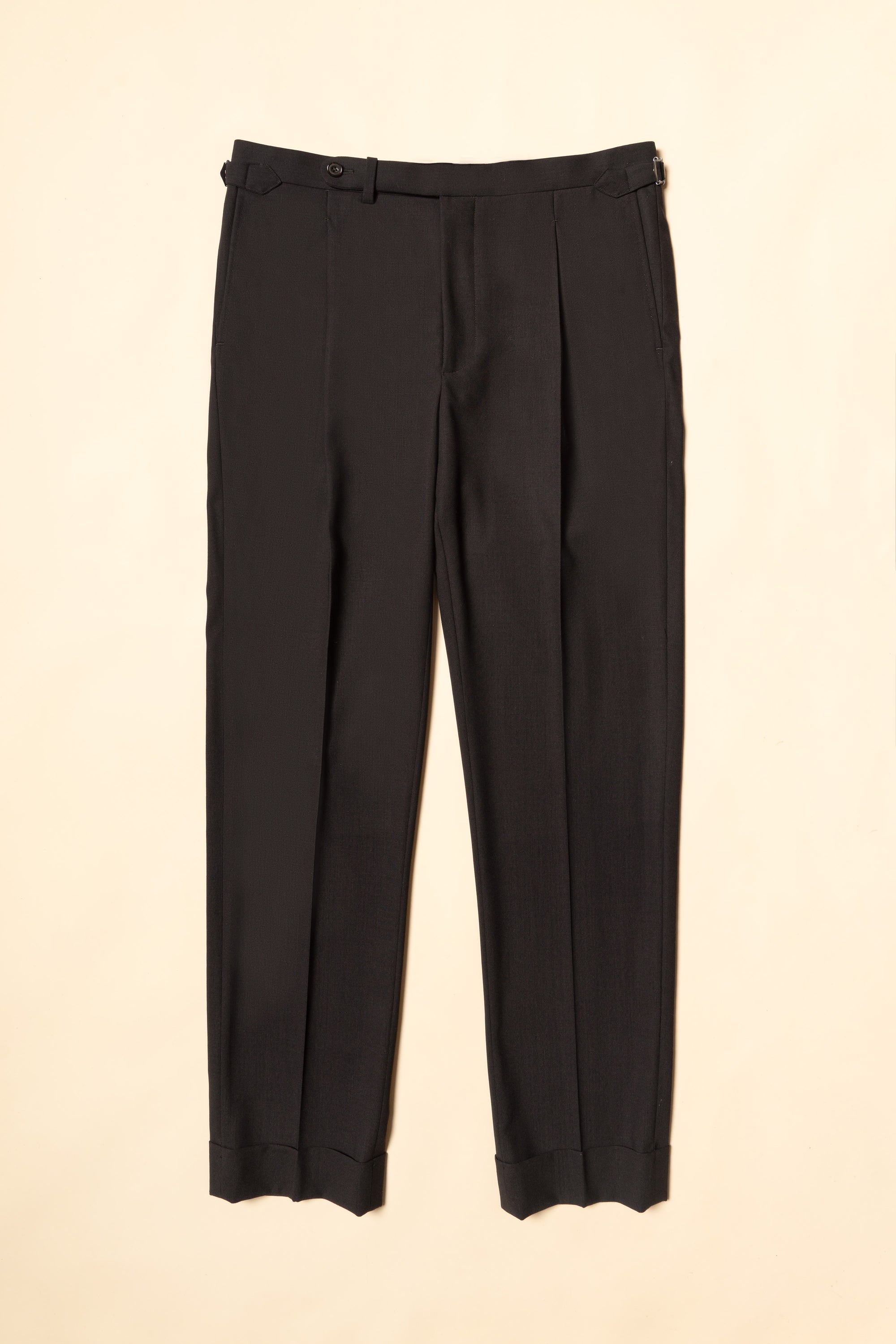 MTO Dark Chocolate 140s Open Weave Wool Suit #753