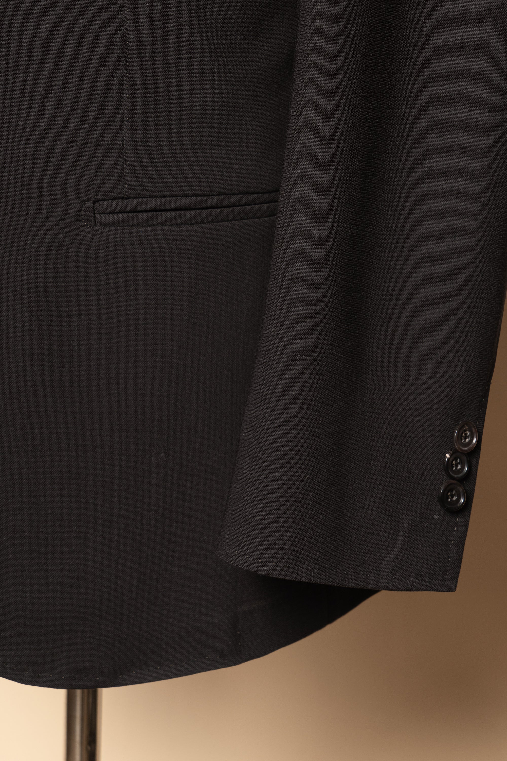 MTO Dark Chocolate 140s Open Weave Wool Suit #753