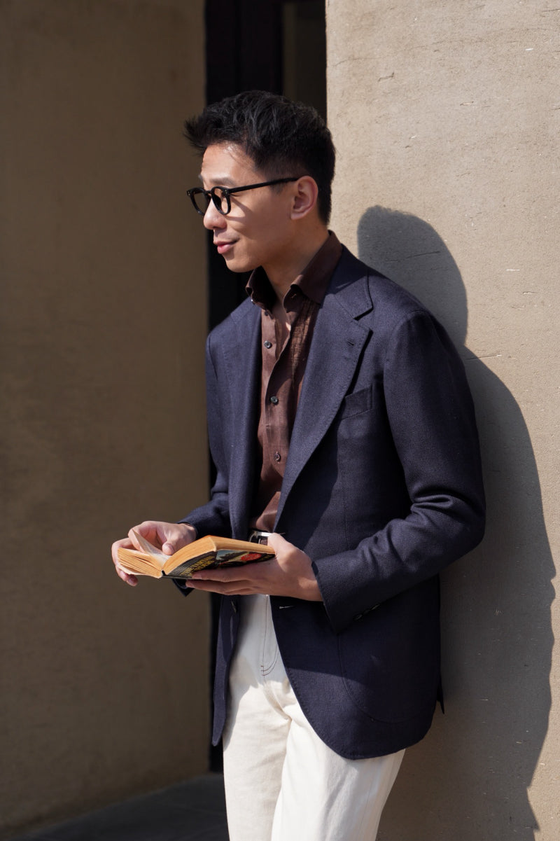 Mocha Linen Shirt #XS24