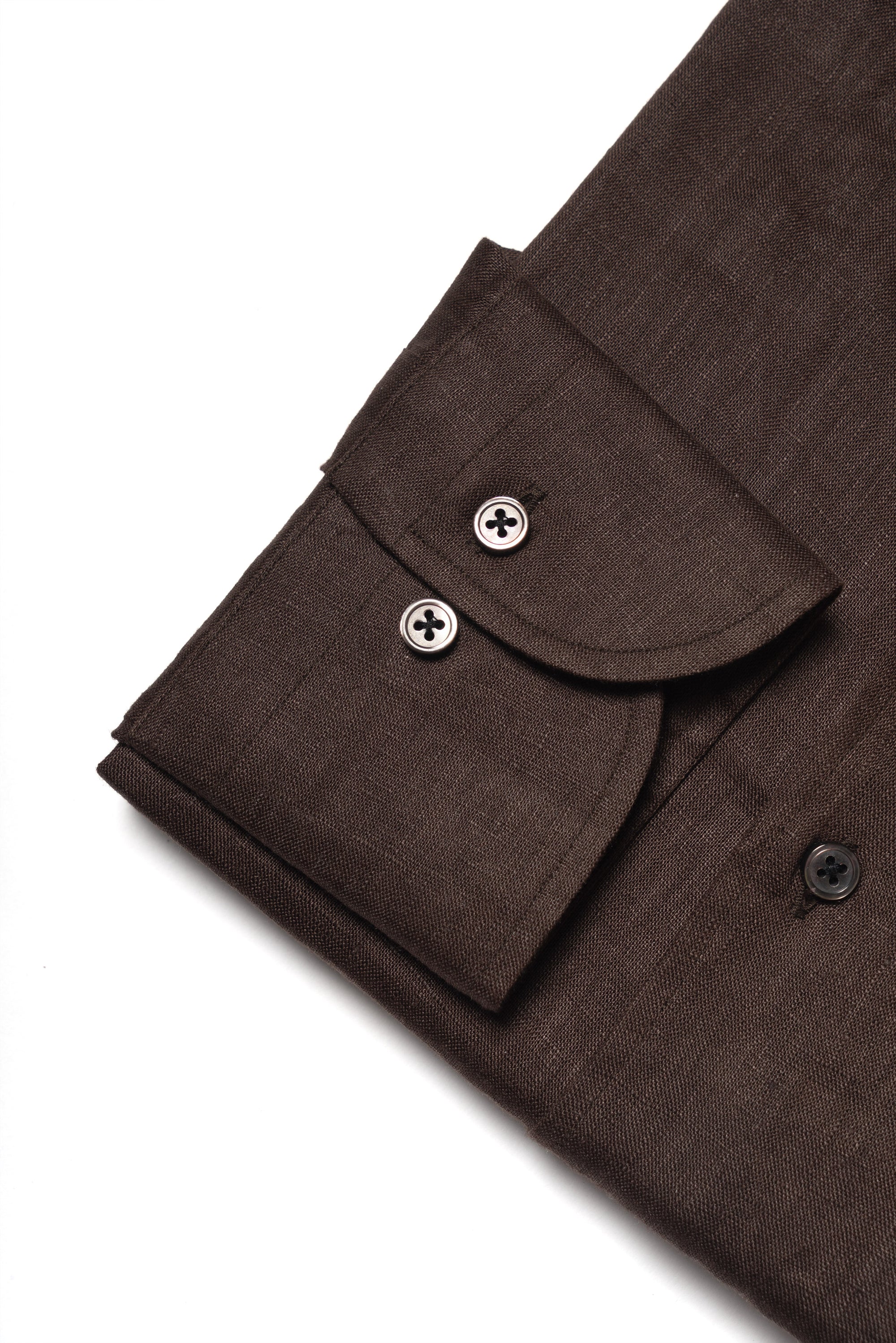Mocha Linen Shirt #XS24