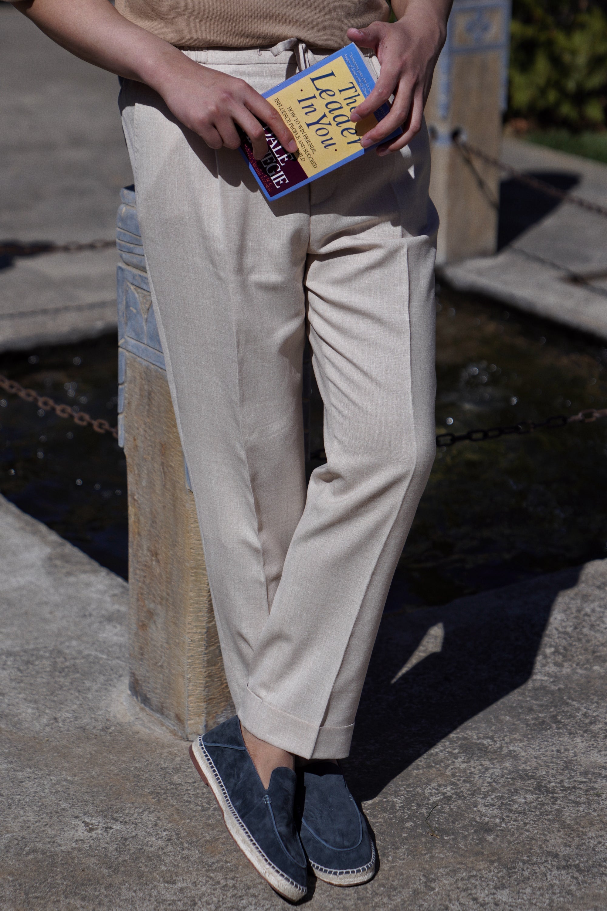 Capri Sheepskin Suede Espadrille