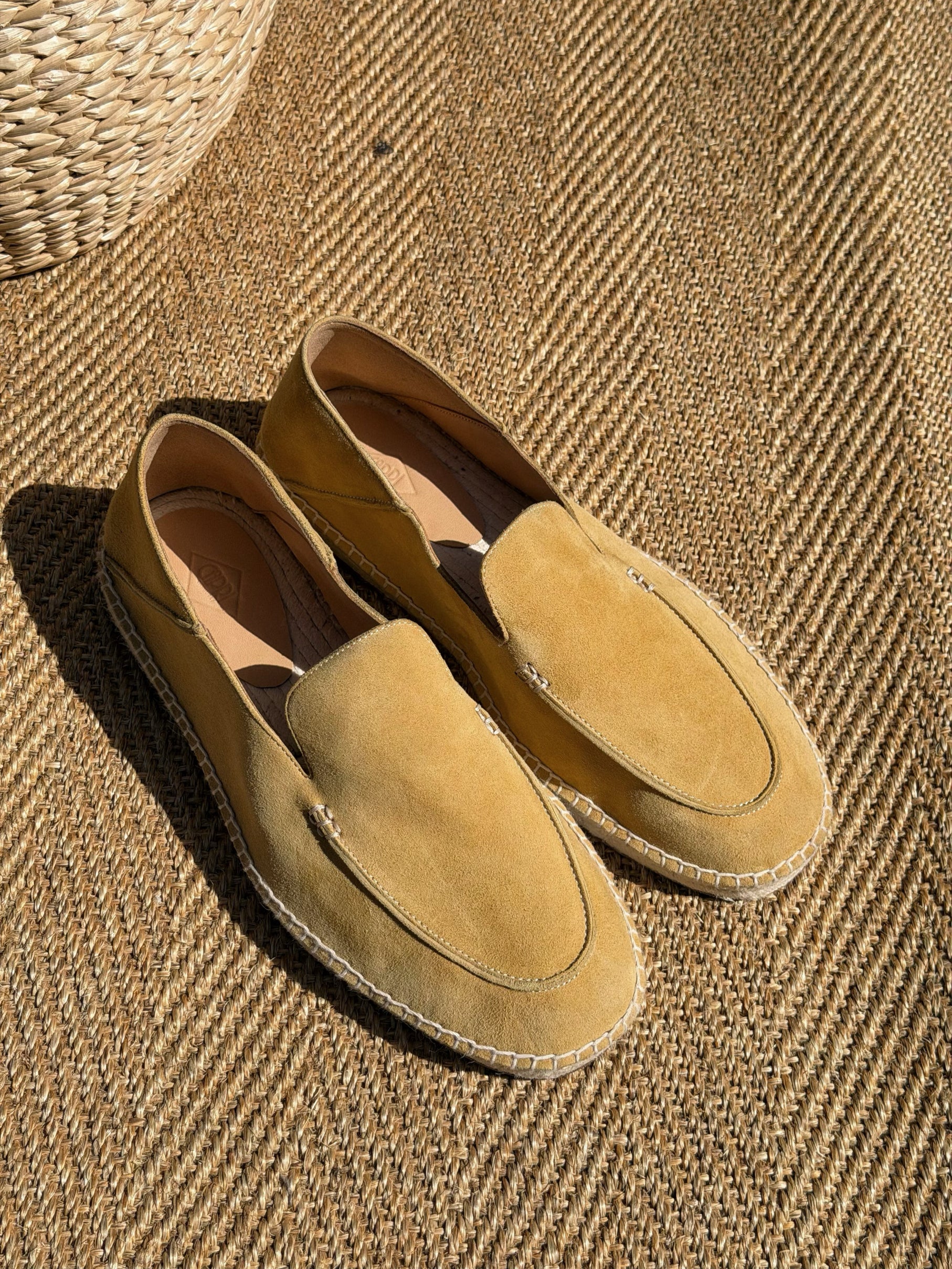 Capri Sheepskin Suede Espadrille
