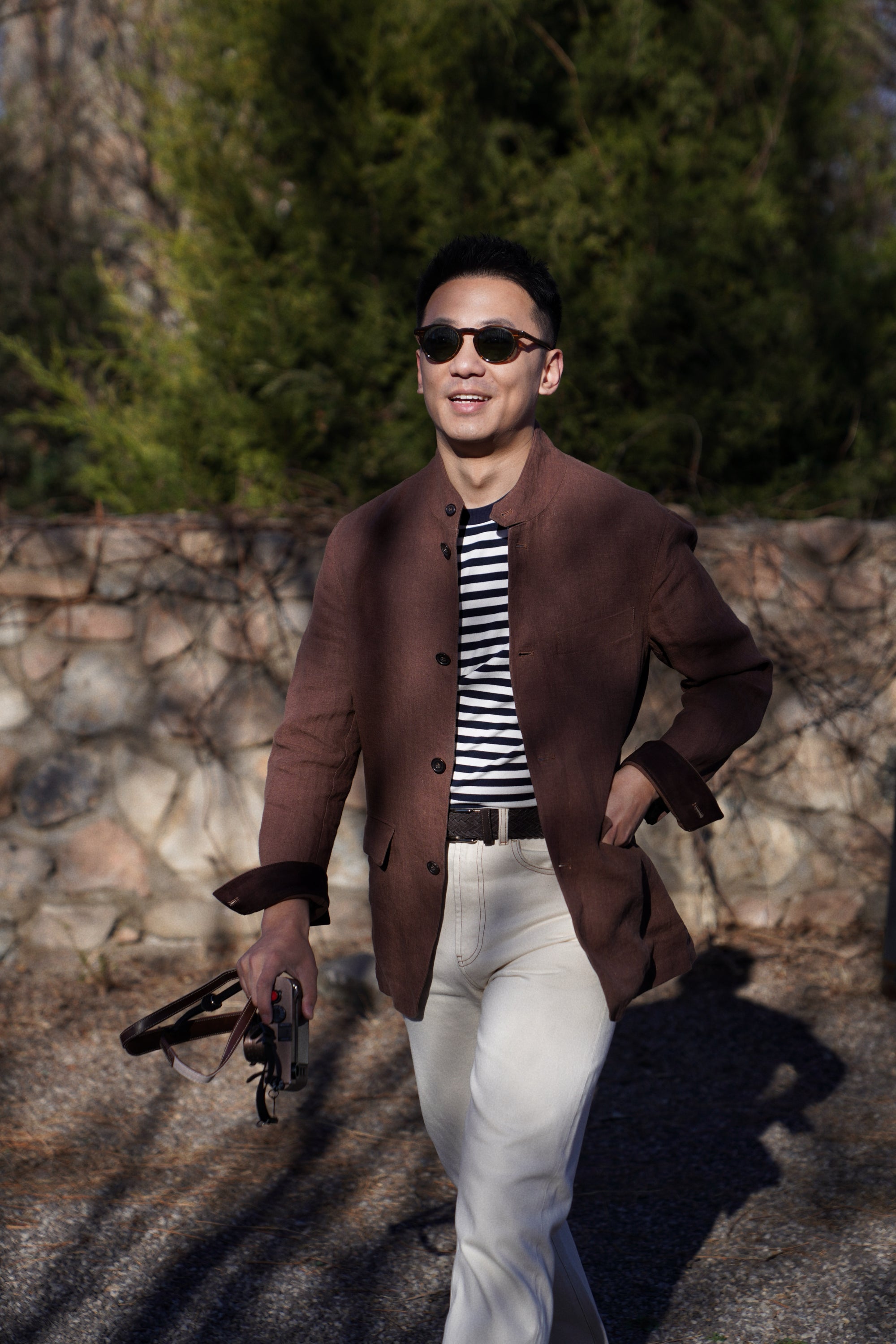 Brown Hemp Earl Jacket #282