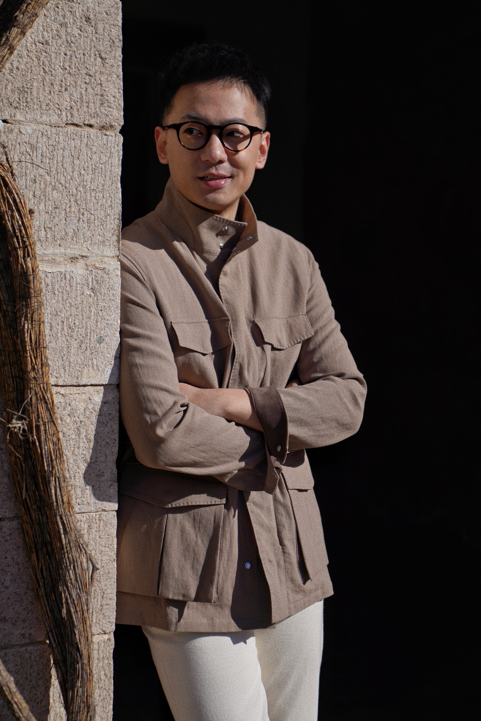 MTO Solbiati Art Du Lin II Linen M65 Jacket #758
