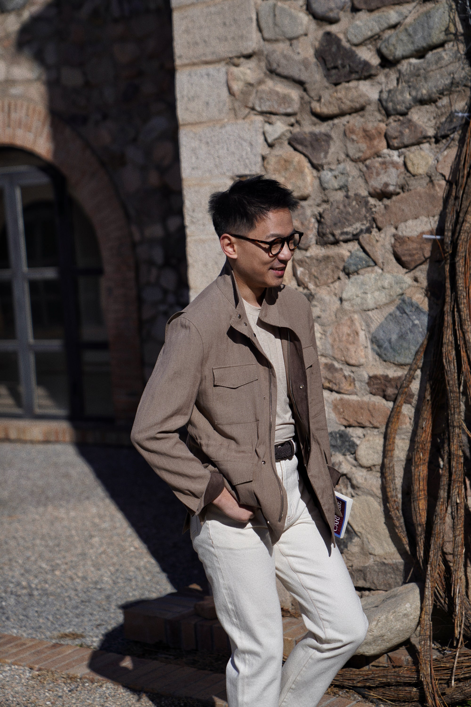 MTO Solbiati Art Du Lin II Linen M65 Jacket #758