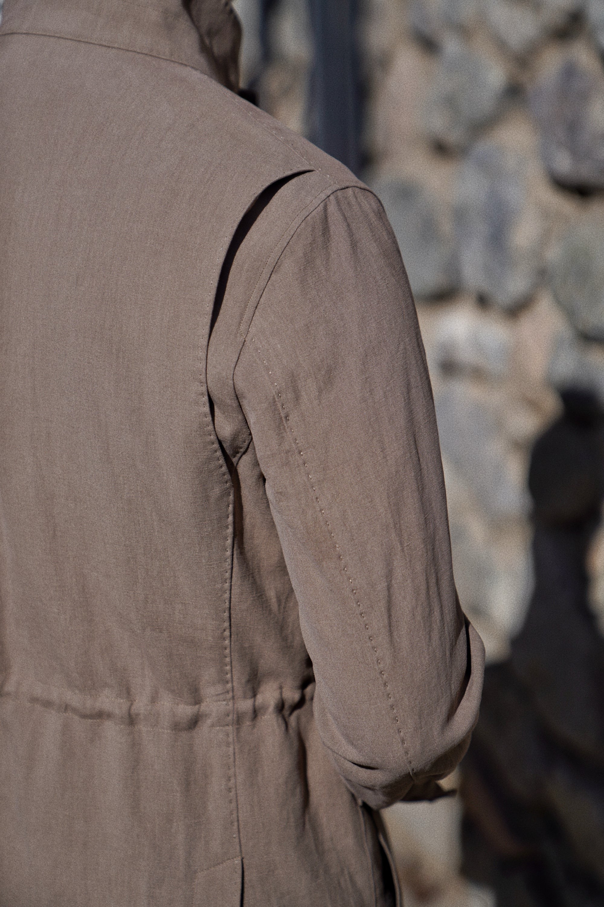 MTO Solbiati Art Du Lin II Linen M65 Jacket #758