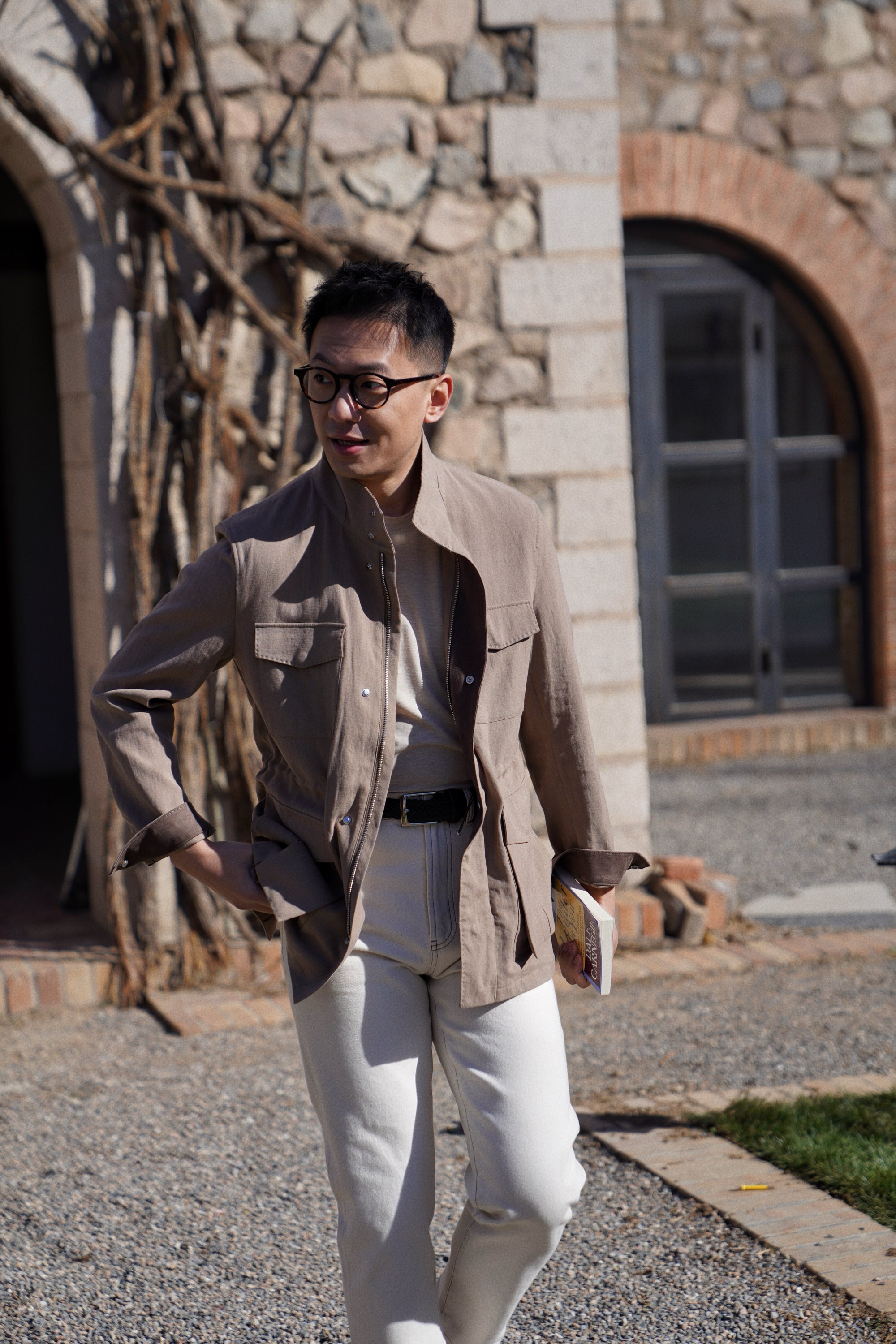 MTO Solbiati Art Du Lin II Linen M65 Jacket #758
