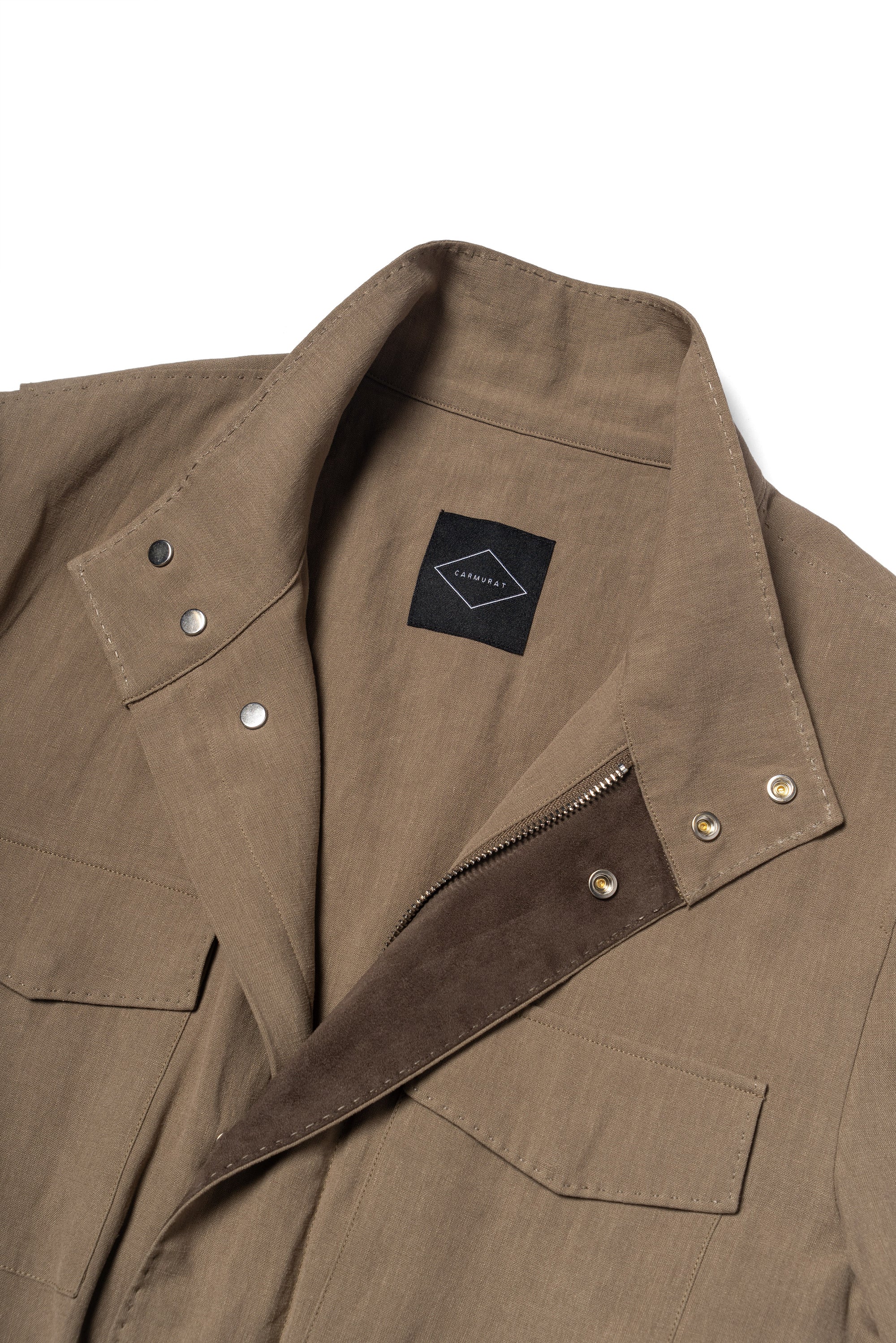 MTO Solbiati Art Du Lin II Linen M65 Jacket #758