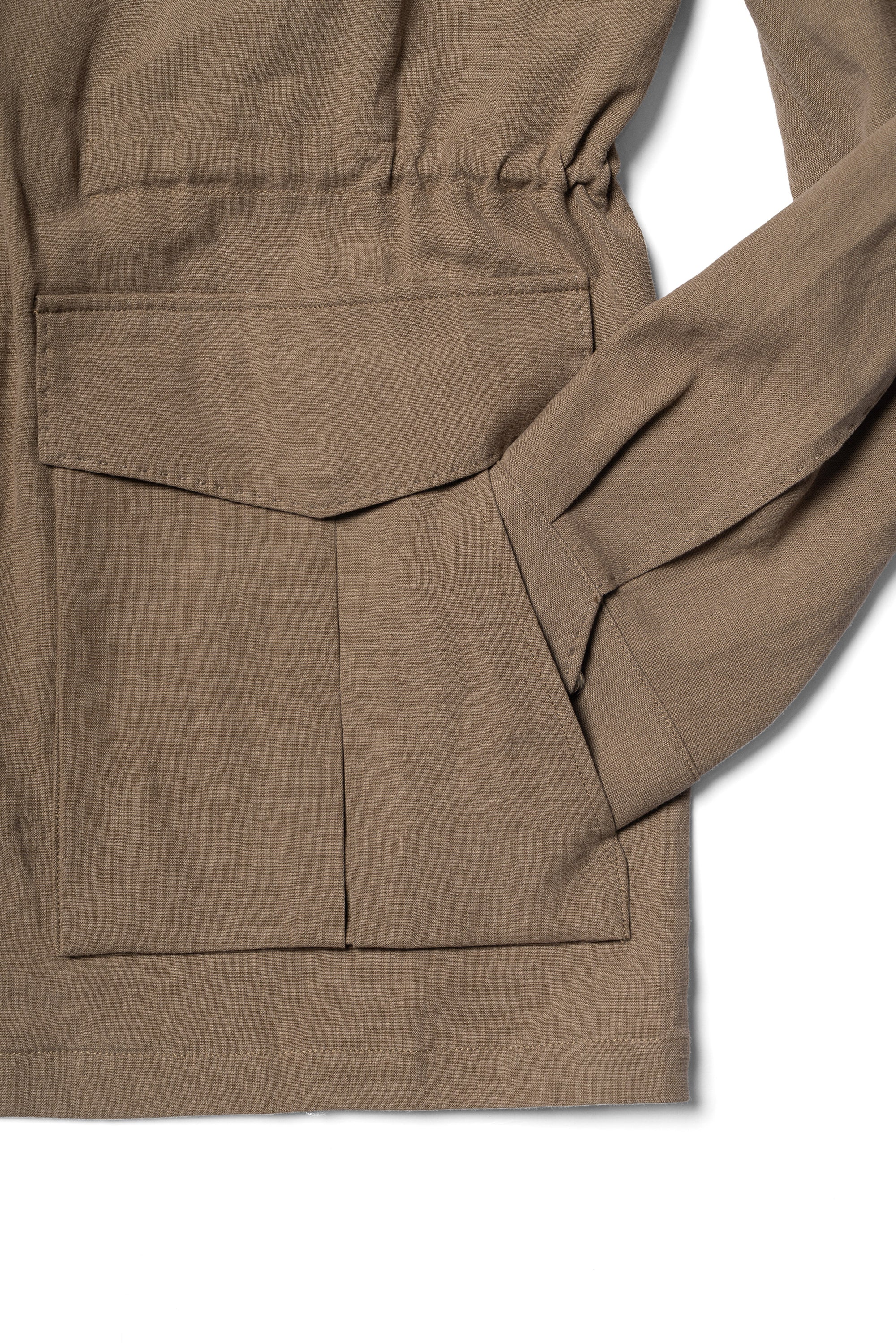 MTO Solbiati Art Du Lin II Linen M65 Jacket #758