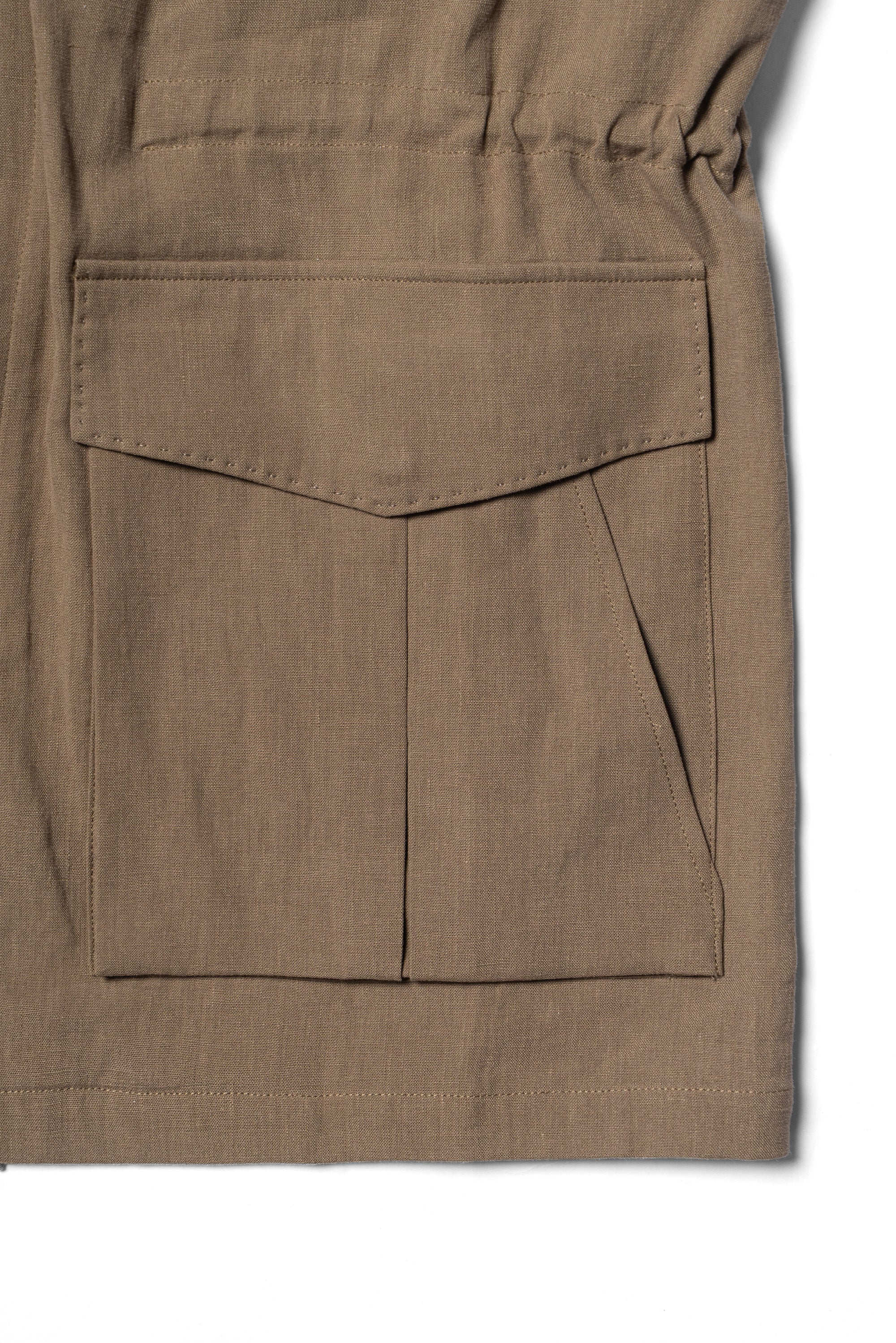 MTO Solbiati Art Du Lin II Linen M65 Jacket #758