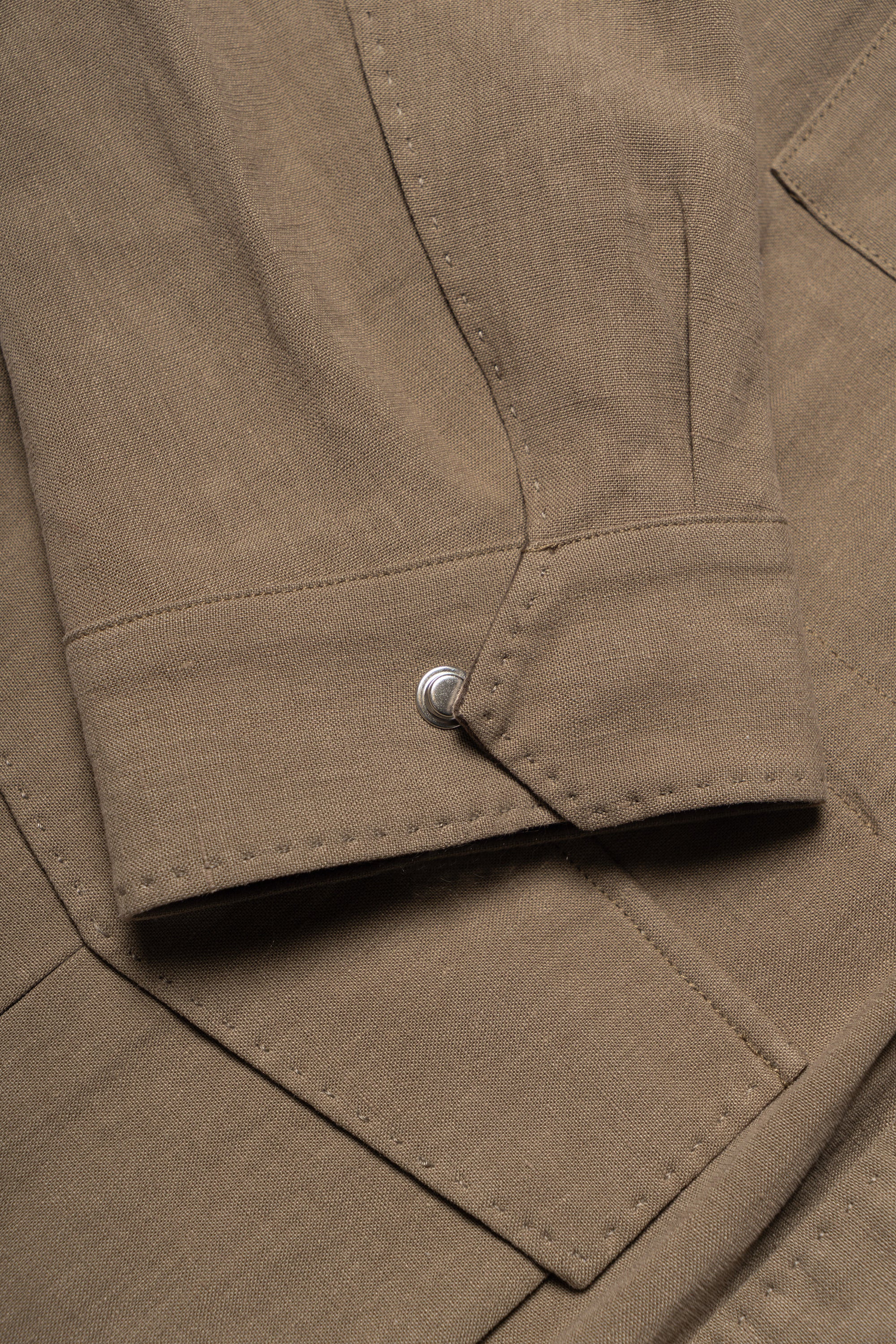 MTO Solbiati Art Du Lin II Linen M65 Jacket #758