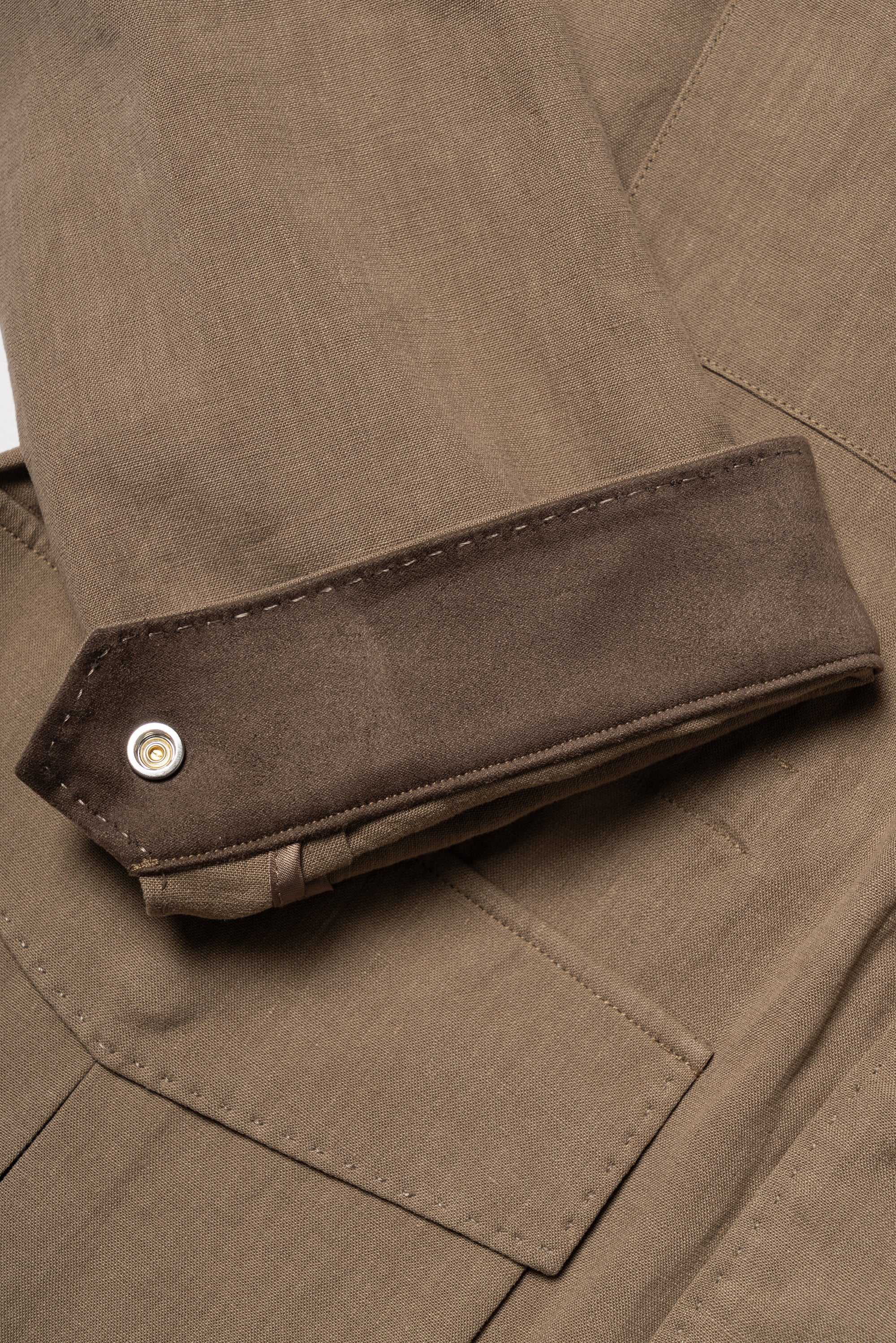 MTO Solbiati Art Du Lin II Linen M65 Jacket #758