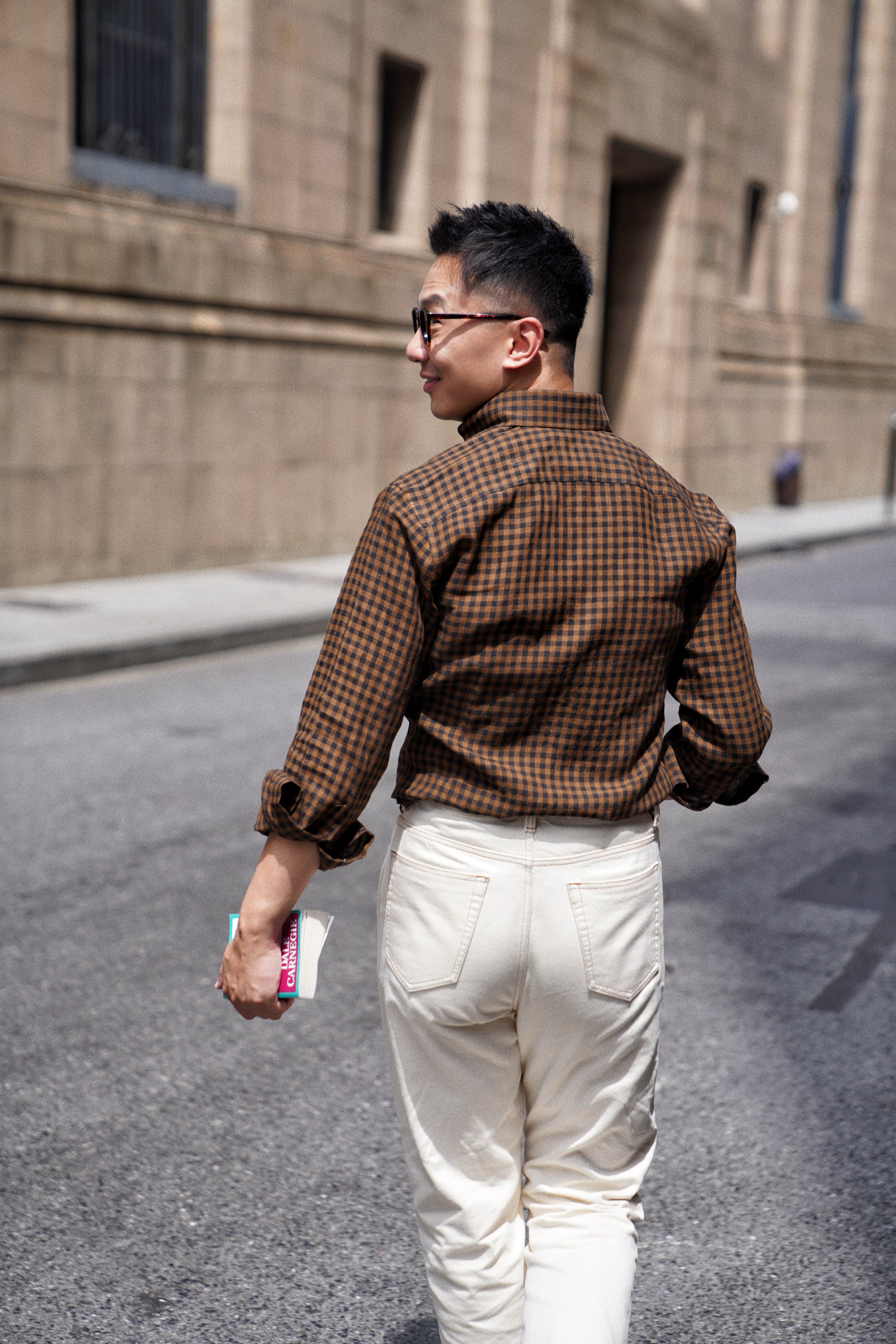 MTO Plaid Linen Shirt #504 #505