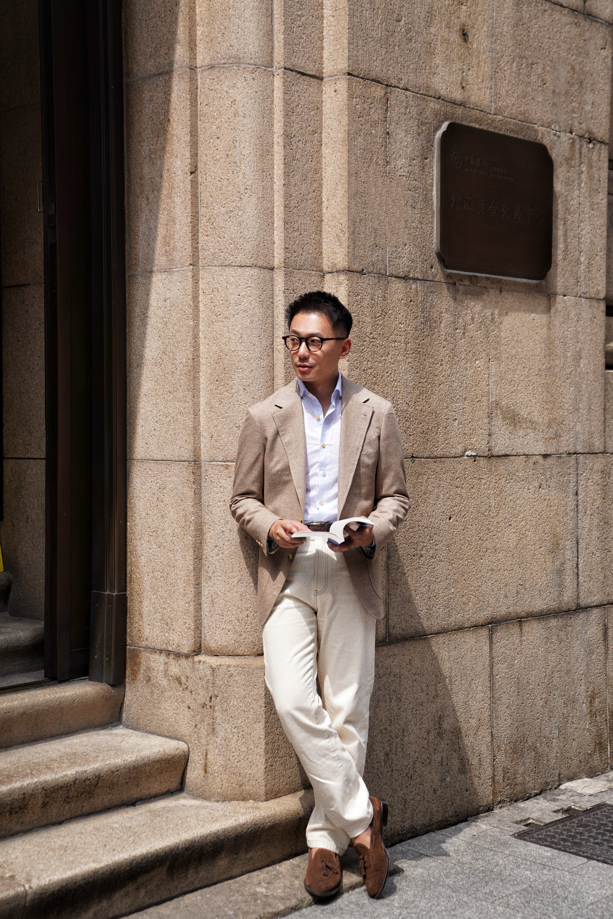 MTO Oatmeal Cashmere Silk Jacket #799