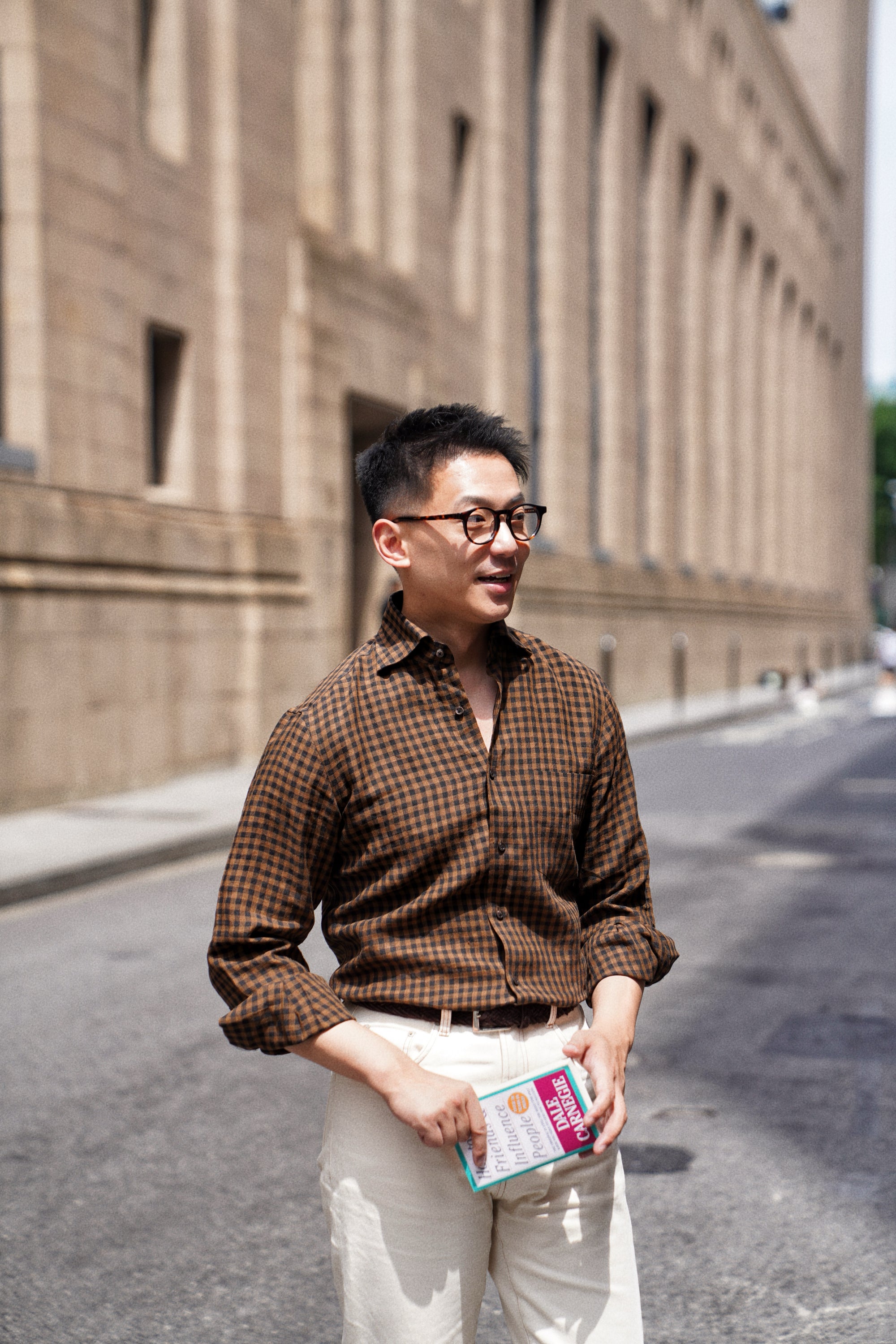 MTO Plaid Linen Shirt #504 #505