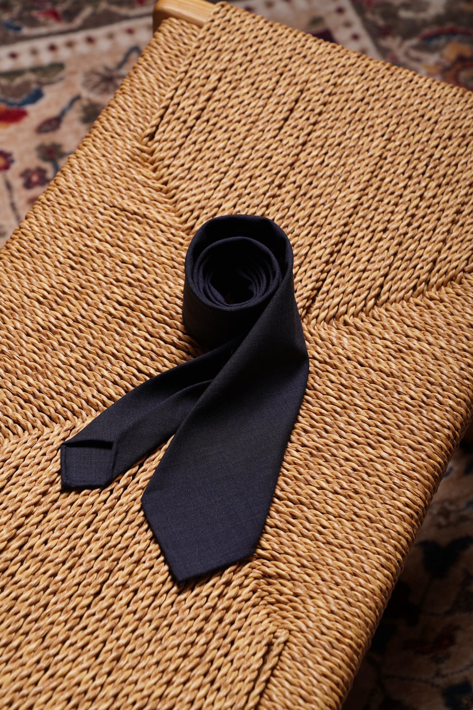 3-fold Handrolled Edge Tie #2
