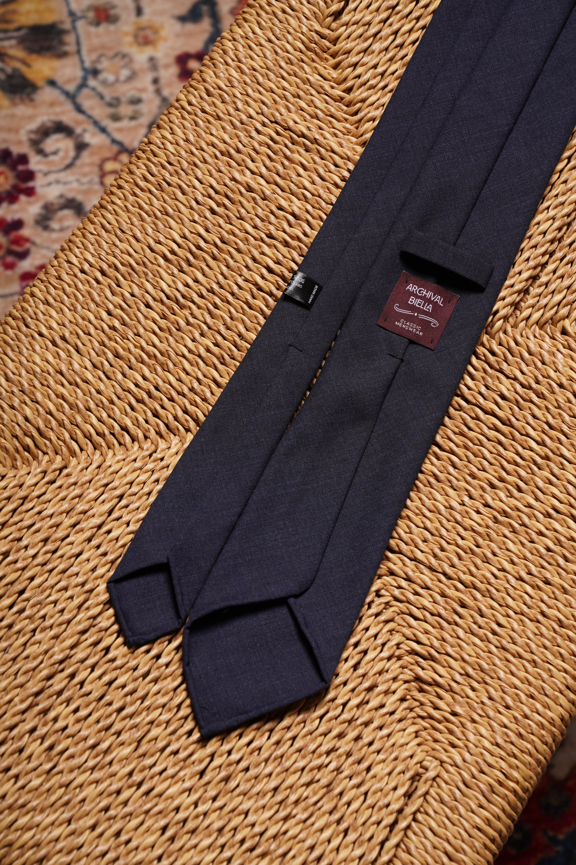 3-fold Handrolled Edge Tie #2