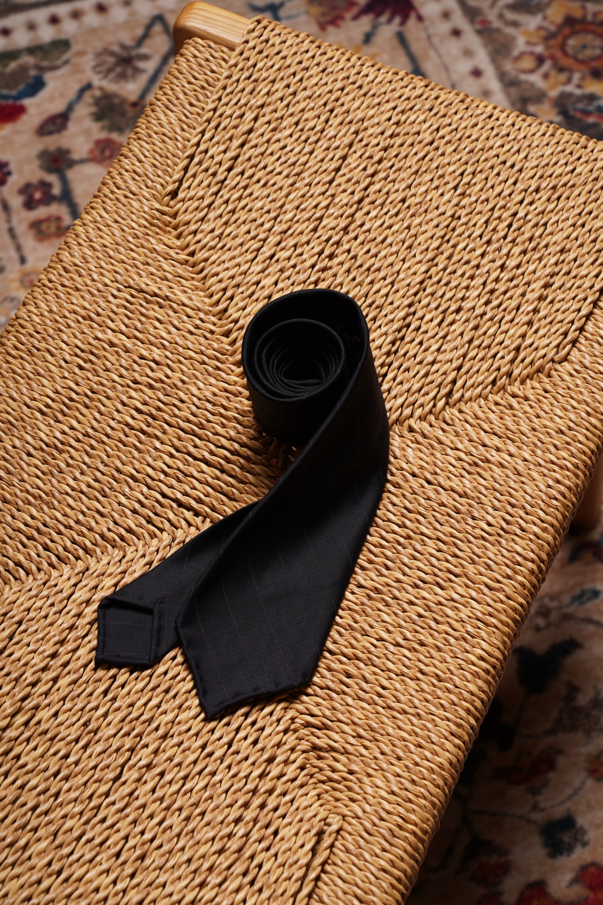 3-fold Handrolled Edge Tie #2