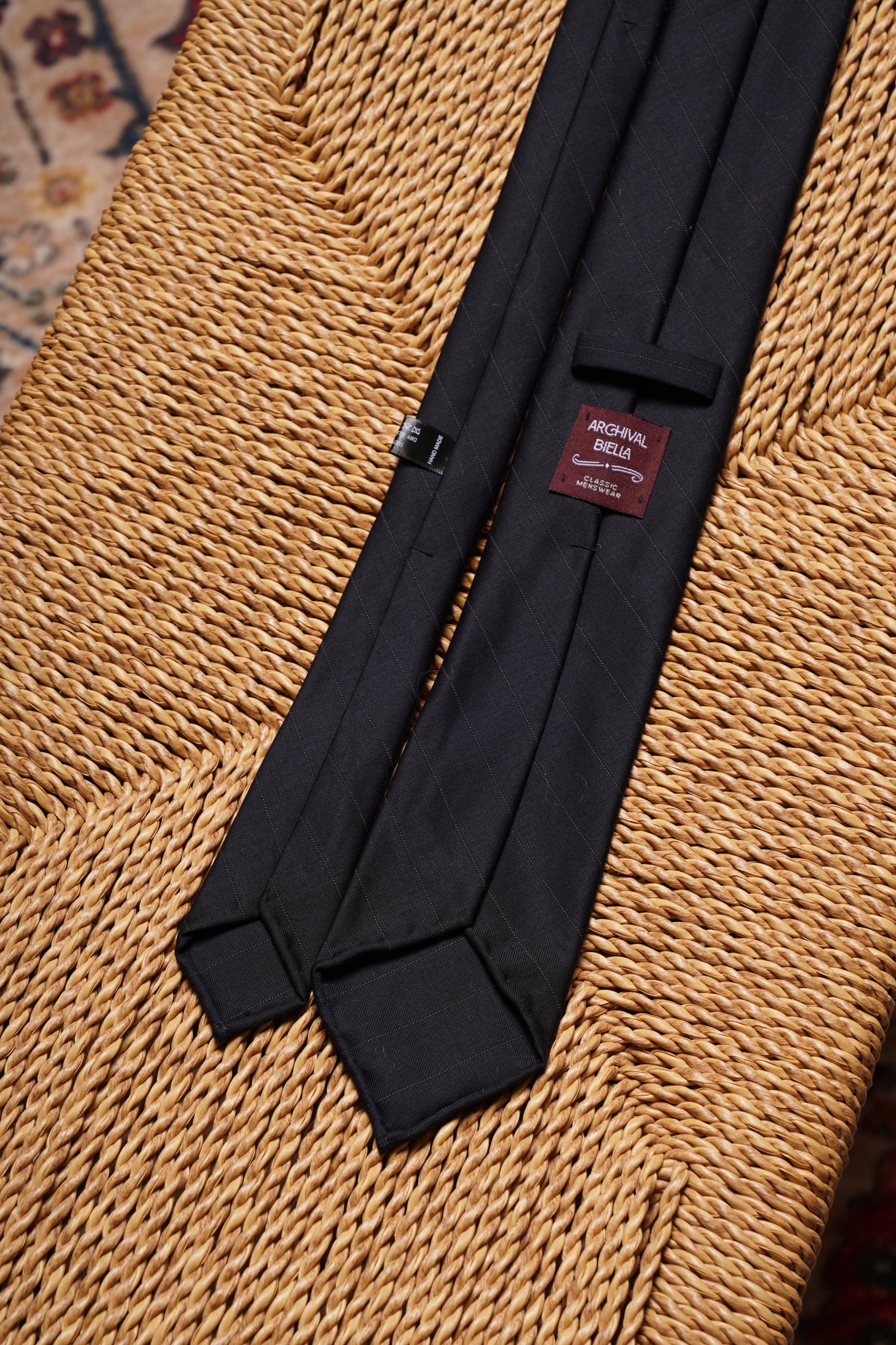 3-fold Handrolled Edge Tie #2