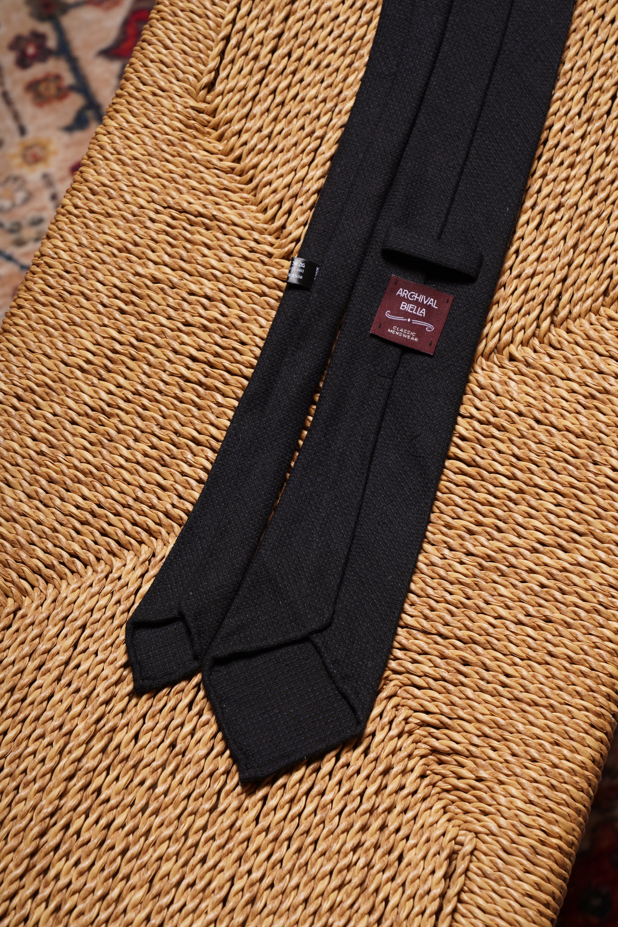 3-fold Handrolled Edge Tie #2